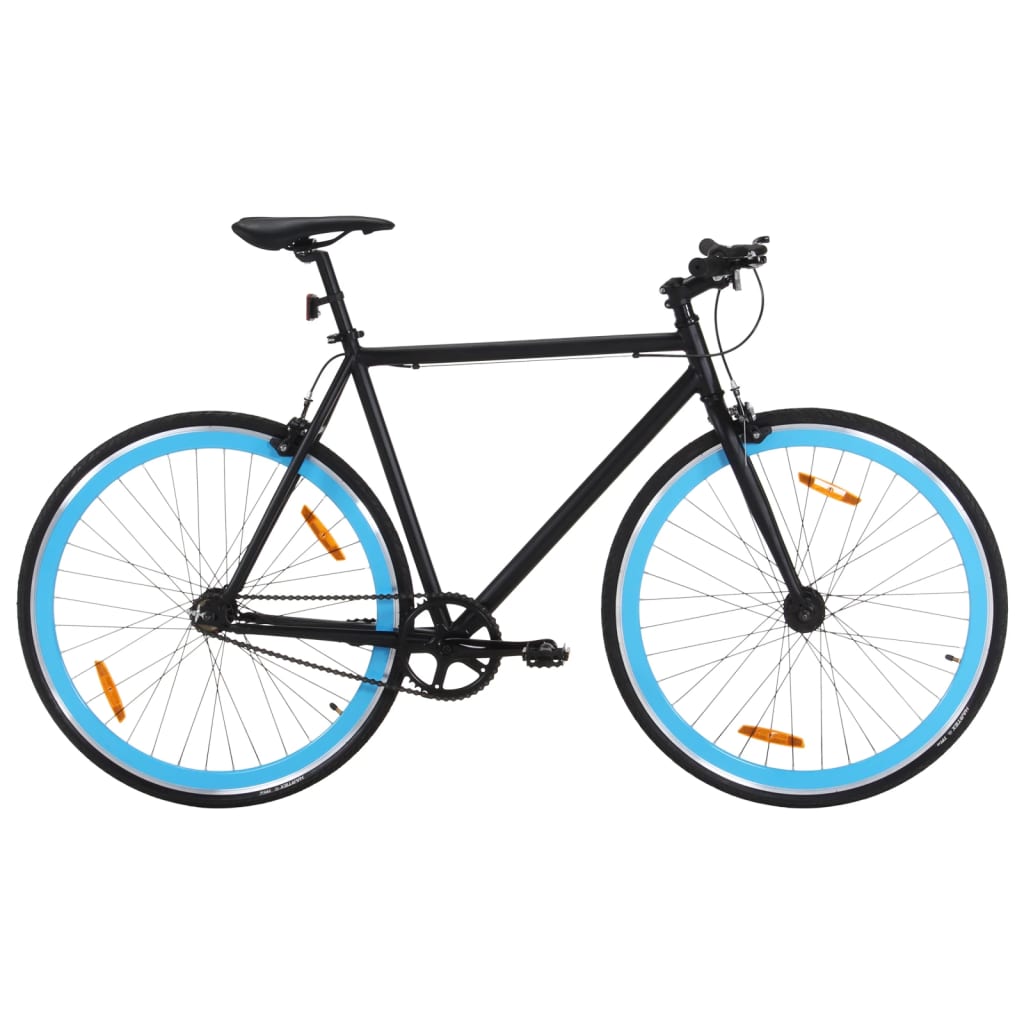 Bicicleta De Una Sola Velocidad Vidaxl 700c 55 Cm - azul - 