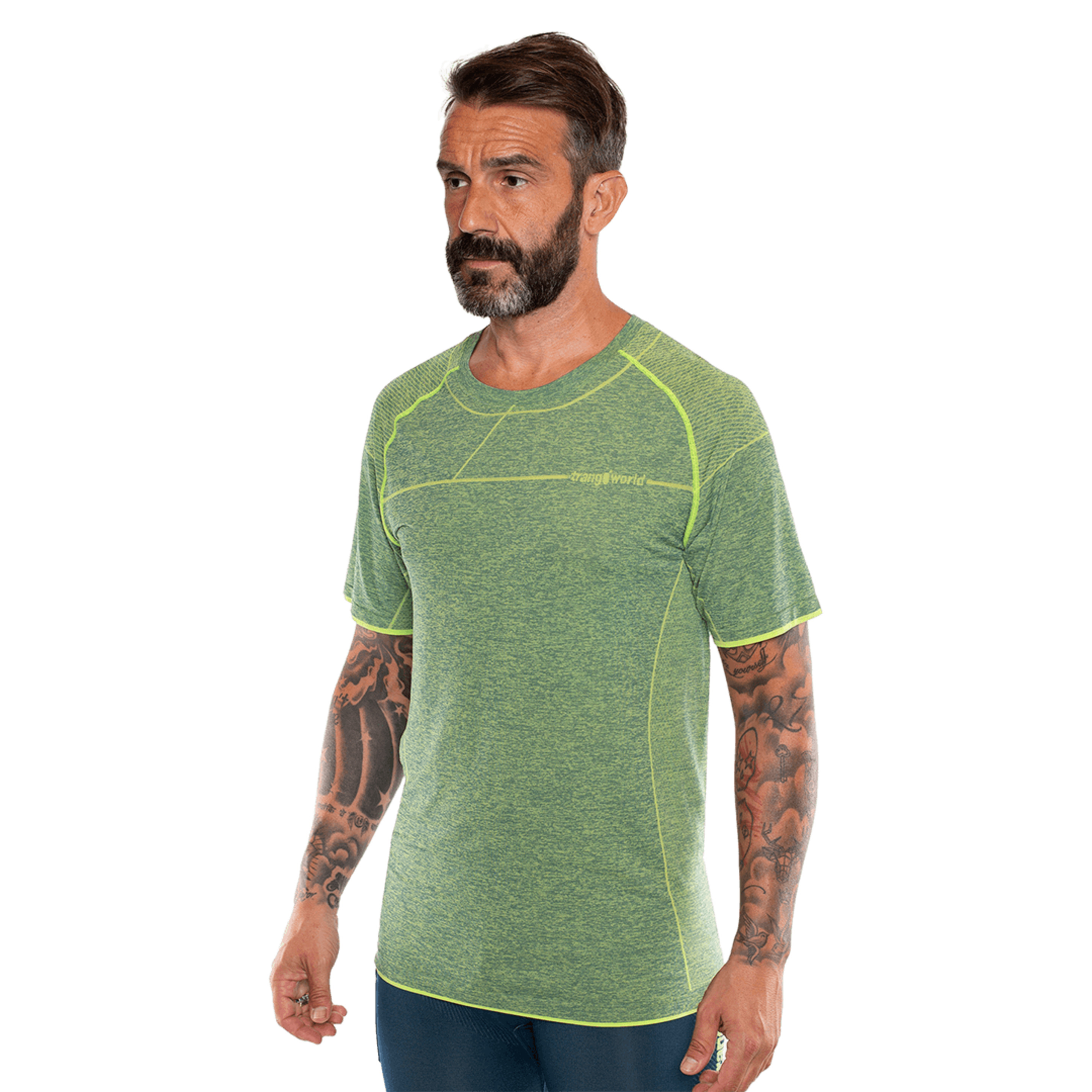 Camiseta Trangoworld Bozen - verde-lima - 
