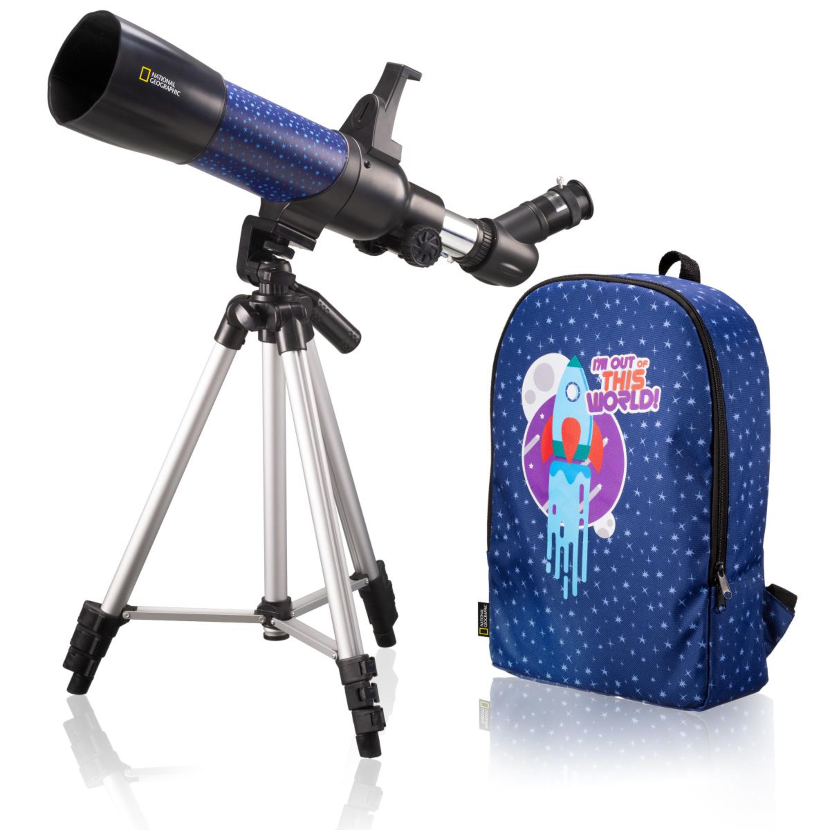 Bresser Telescópio 70/400 Com Bolsa De Viagem - azul - 