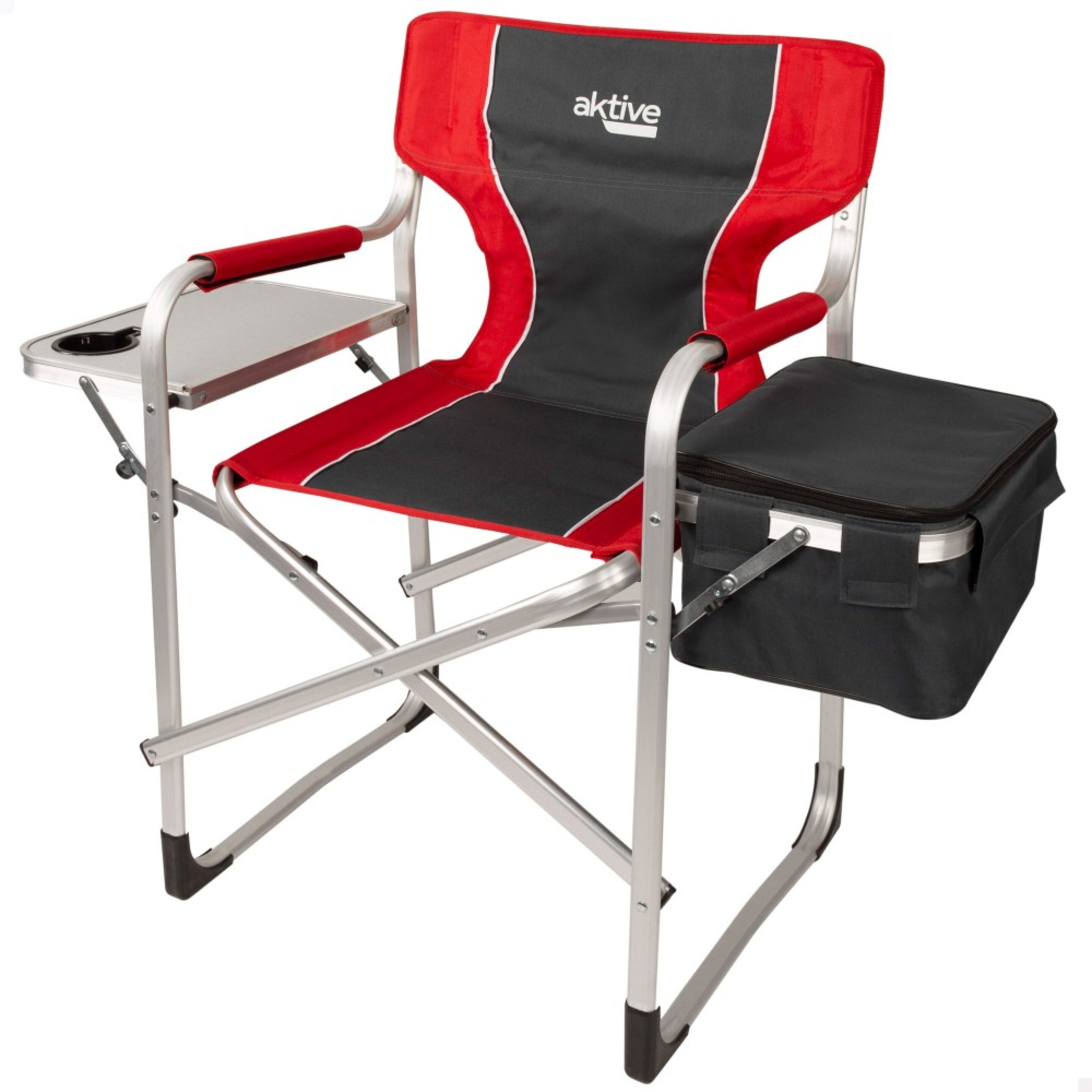 Cadeira De Camping Diretor Com Mesa E Bolsa Térmica Aktive - multicolor - 