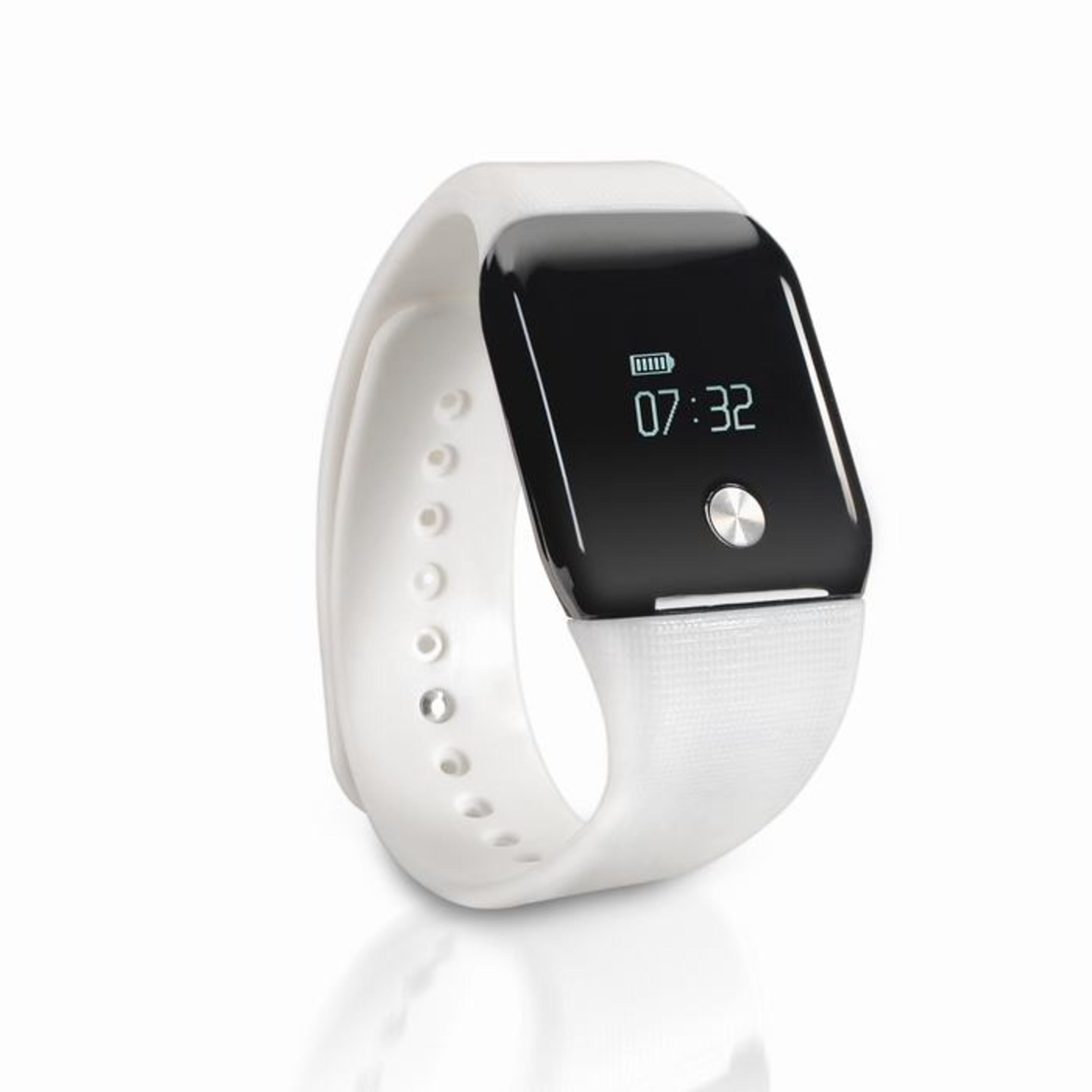 Pulsera De Actividad Smartband Watch Mad Plus White