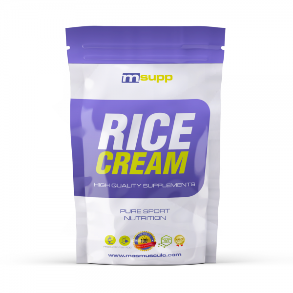 Rice Cream (crema De Arroz Precocida) - 1kg De Mm Supplements Sabor Neutro  MKP
