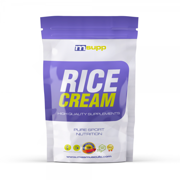 Rice Cream (crema De Arroz Precocida) - 2kg De Mm Supplements Sabor Neutro