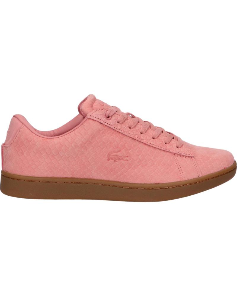 Sapatilhas Lacoste 38sfa0034 Carnaby - rosa - 