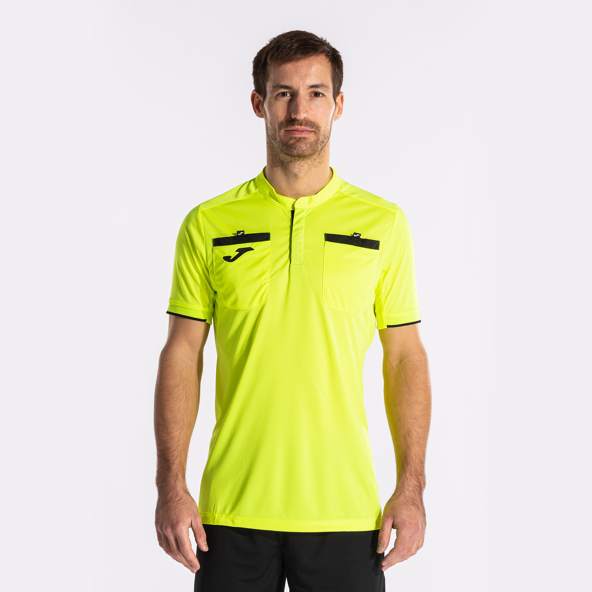T-shirt Manga Curta Joma Referee Amarelo Fluorescente