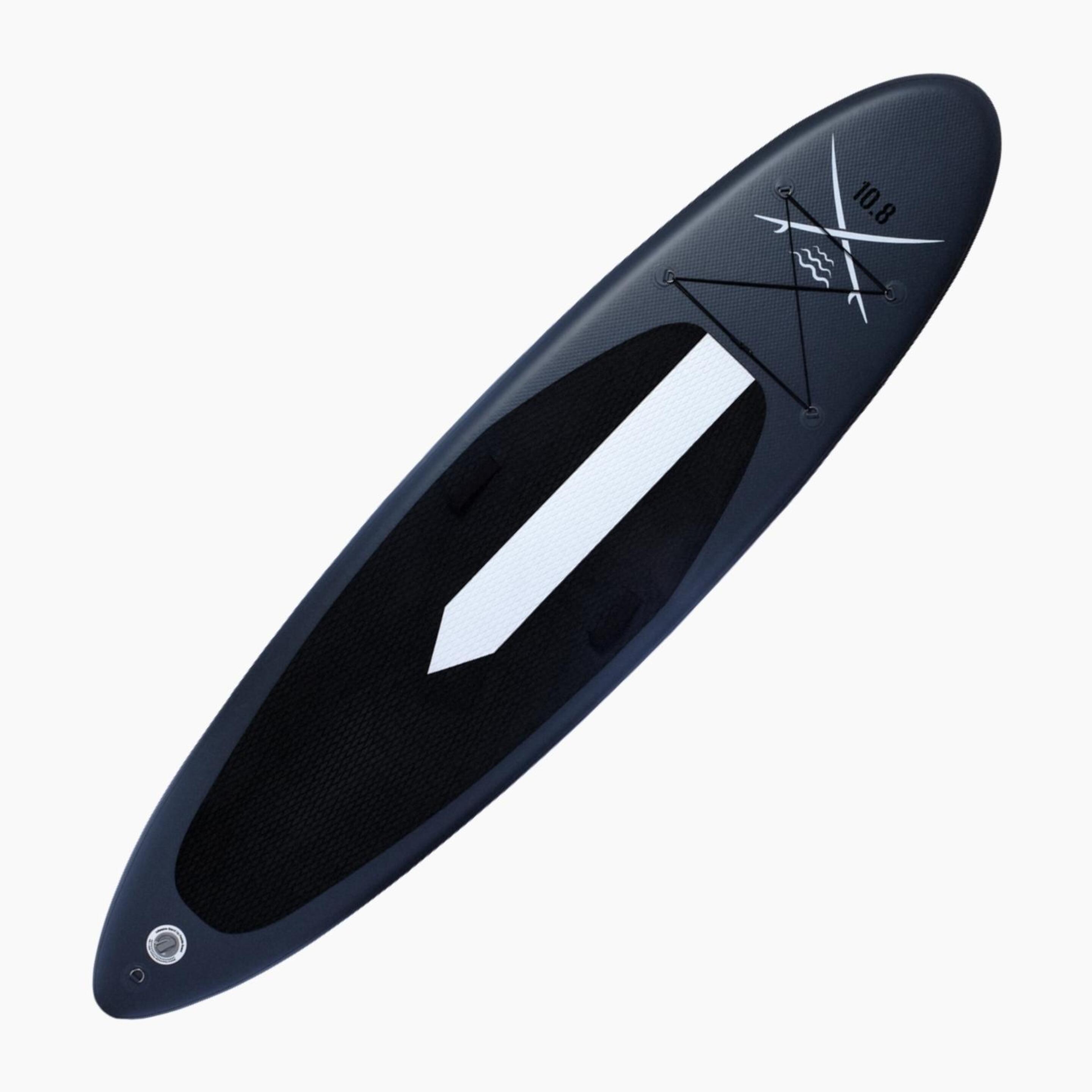 Tabla De Paddle Surf Suprfit Hinchable Set Lailani - Gris/Negro - Tabla De Paddle Surf Hinchable  MKP