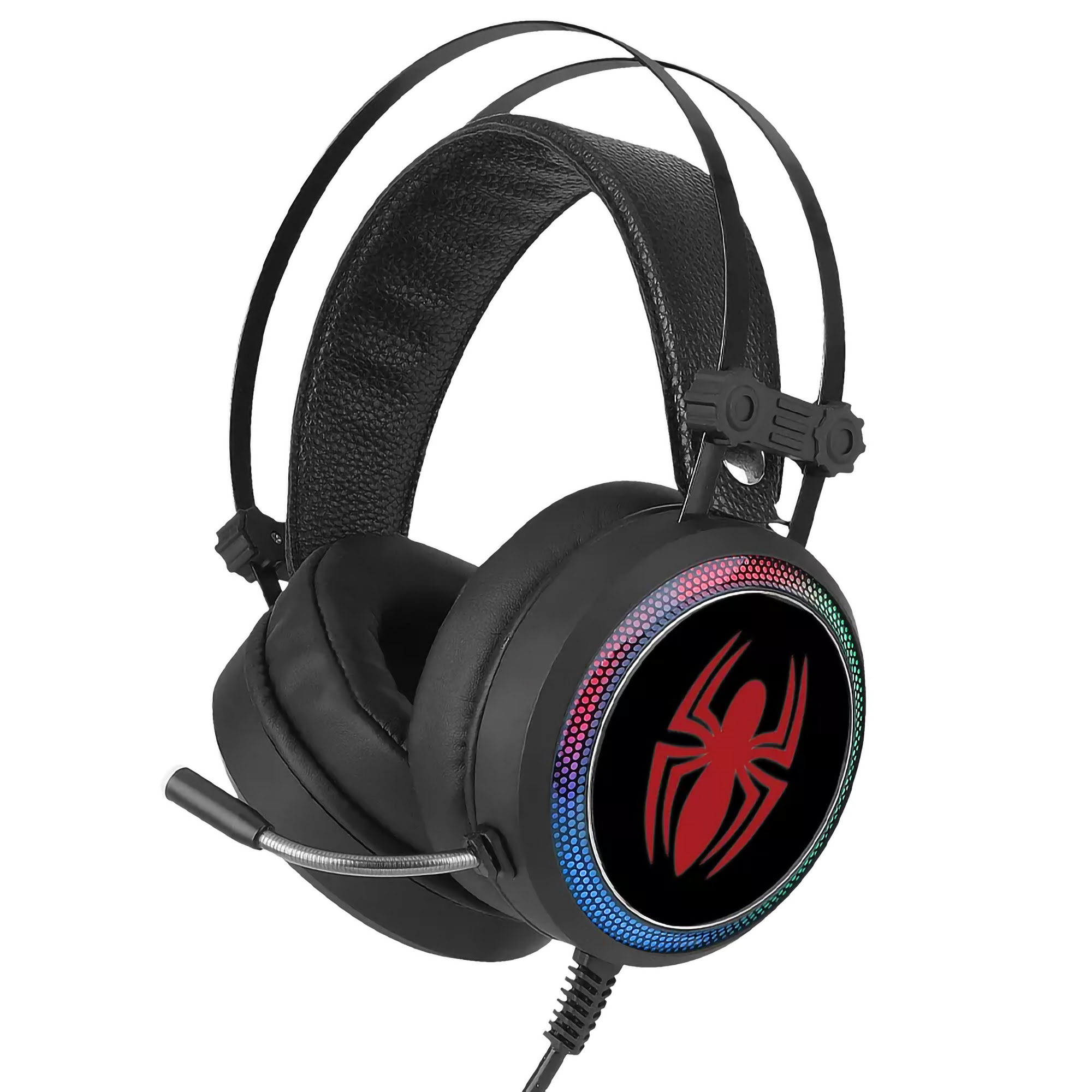 Headphones Gaming Com Microfone Marvel Spider Man 001/ Usb