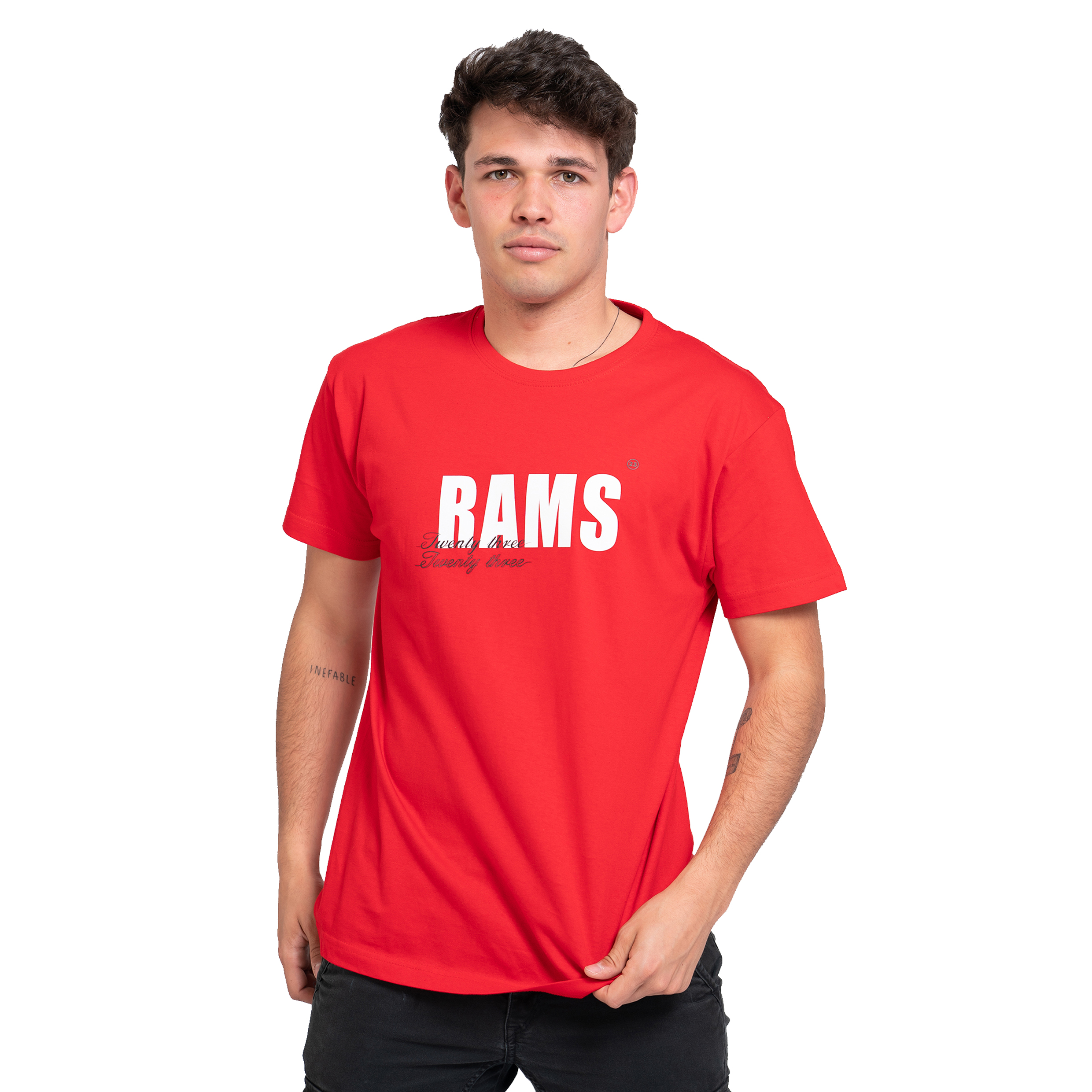 Camiseta Rams 23 Registred - rojo - 