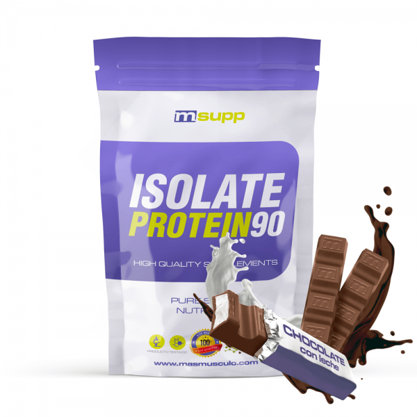 Isolate 90 Cfm - 1kg De Mm Supplements Sabor Chocolate Con Leche