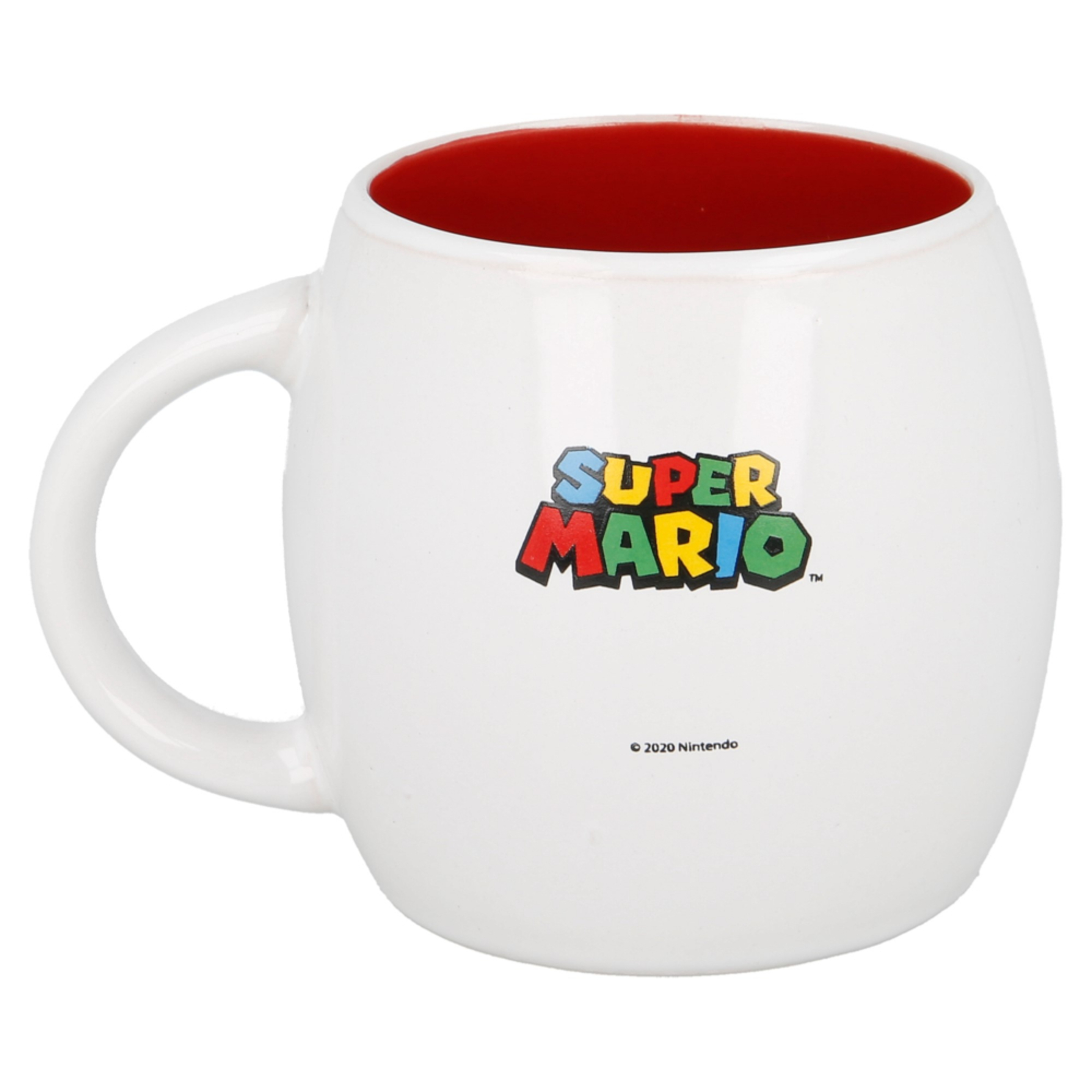 Super Mario Bros 380 Ml Copo De Cerâmica