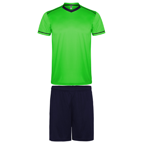 Conjunto Deportivo United Camiseta Y Pantalón - verde-azul-oscuro - 