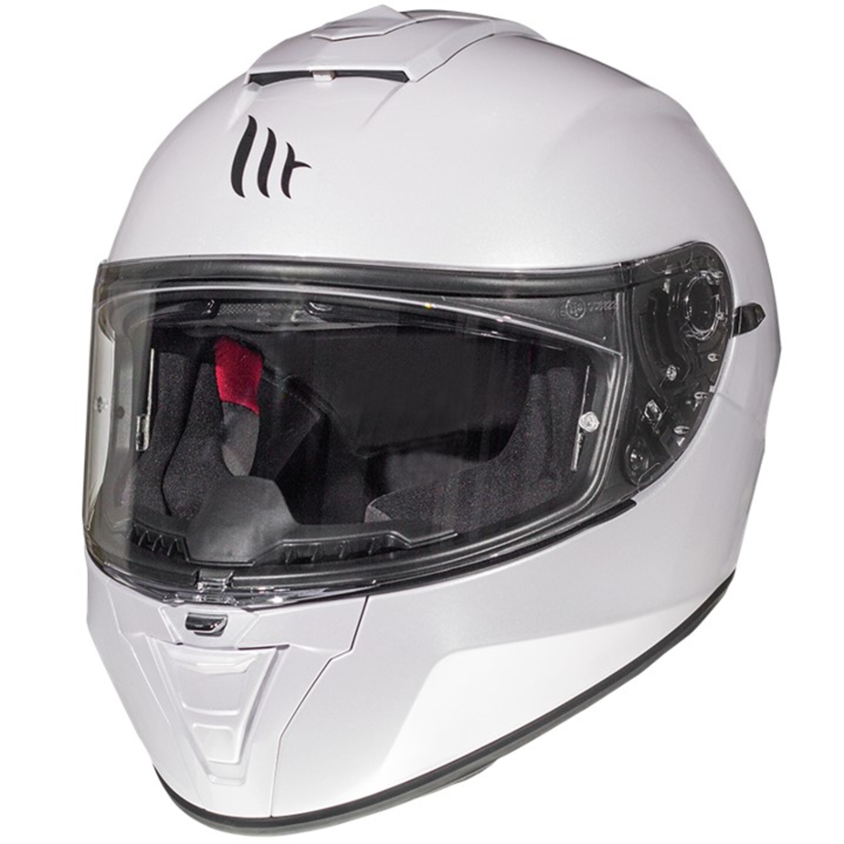 Casco Mt Blade 2 Sv Solid A0 Gloss Pearl White T/m - Blanco - Casco Mt Blade 2 Sv Solid A0 Gloss  MKP