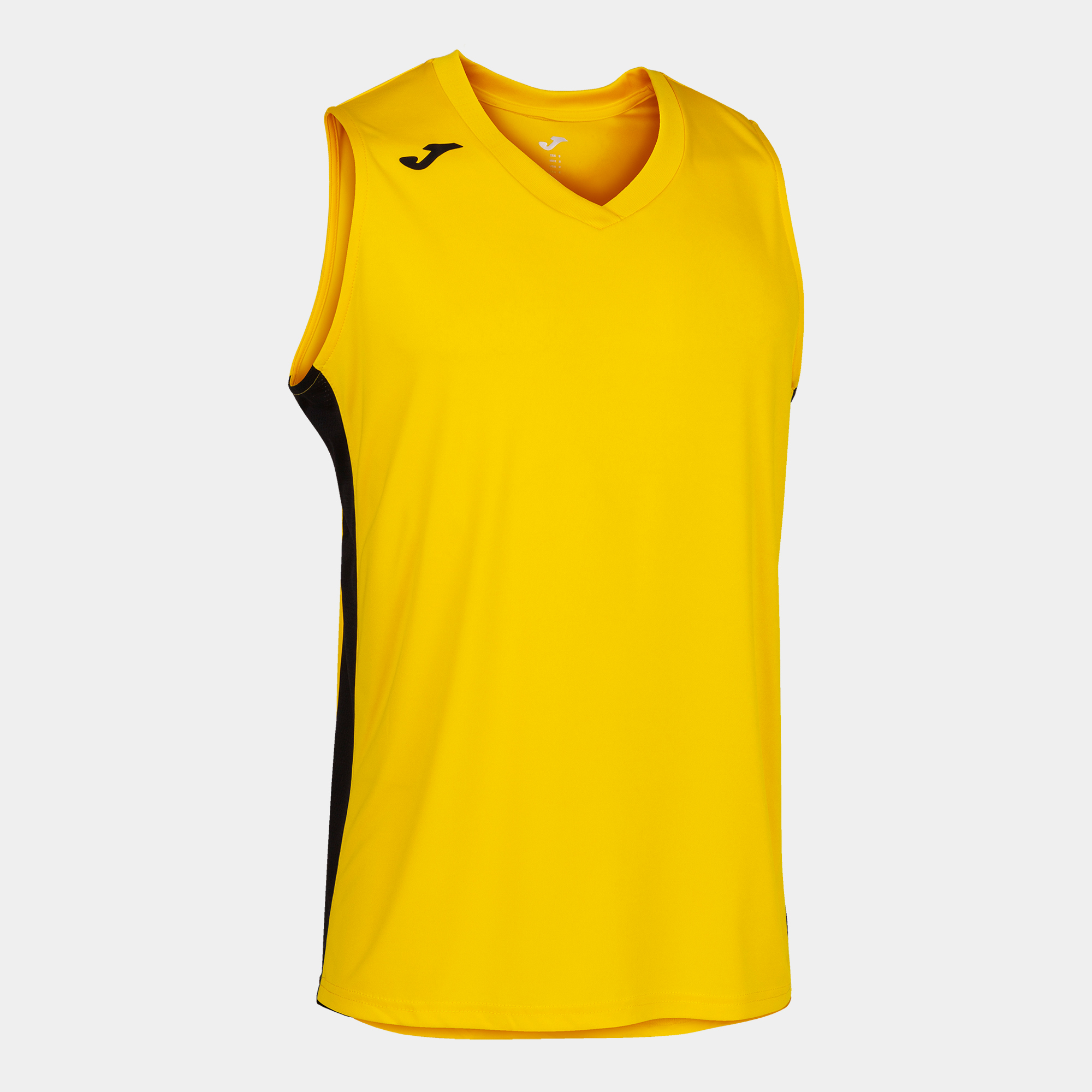 T-shirt De Alça Joma Cancha Iii Amarelo Preto - amarillo-negro - 