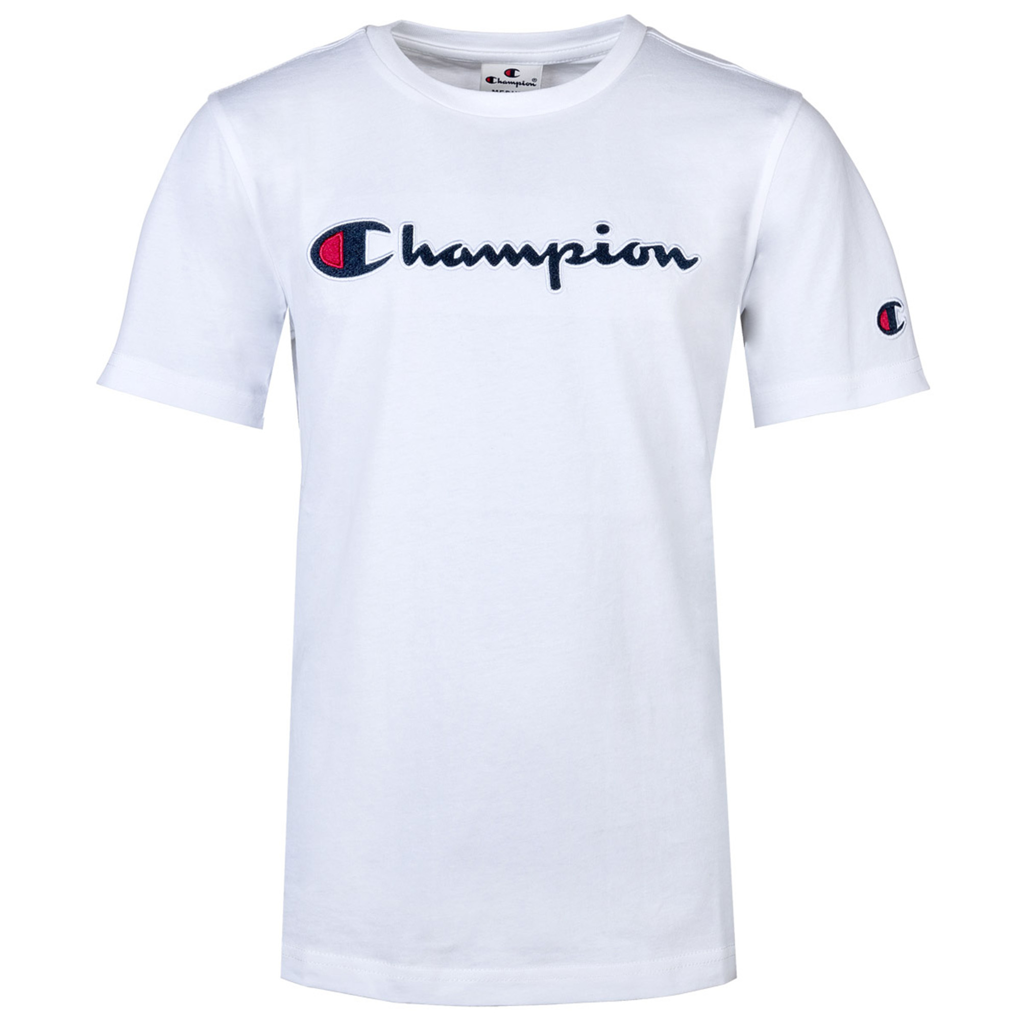 Camiseta De Manga Corta Champion Corte Regular - blanco - 