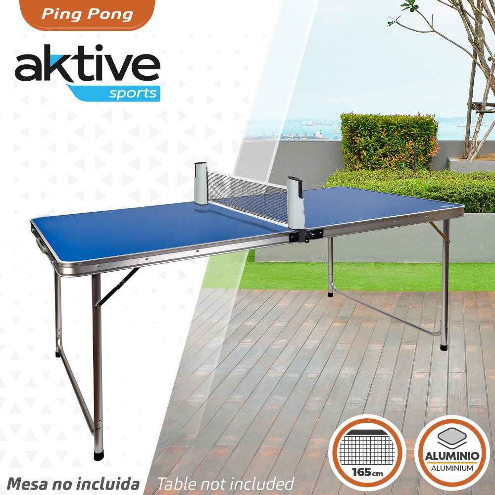 Ping Pong Vermelho Com Capa Aktive Sport