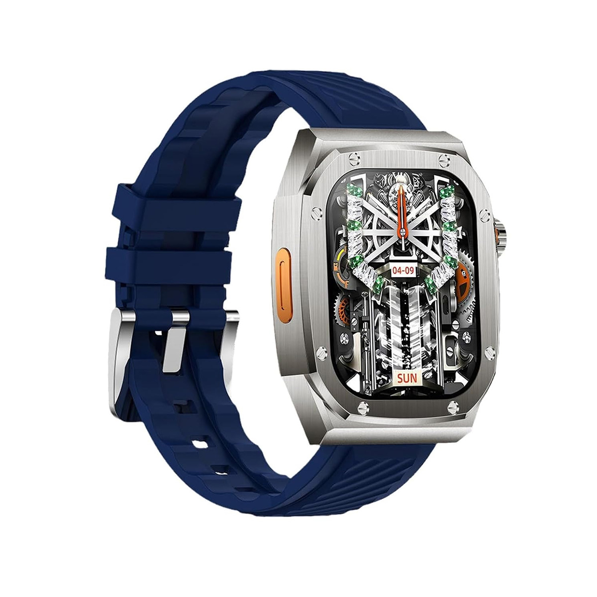 Smartwatch Klack Z79 Max ,con Pantalla Hd Ultra De 2.1 Pulgadas, 100 Modos Deportivos - azul - 