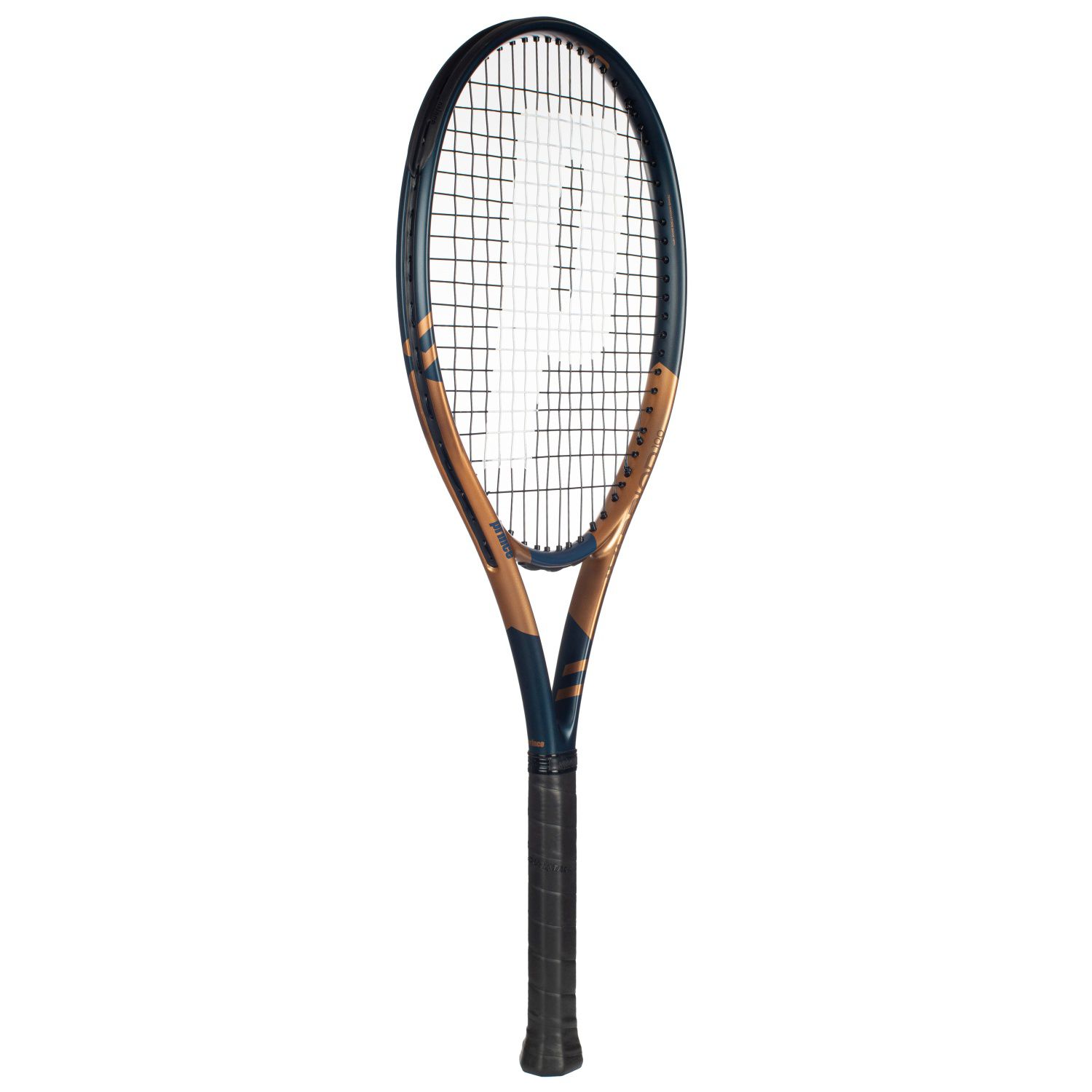 Raqueta De Tenis Prince Warrior 100 300 G (encordada Y Con Funda) - negro - 