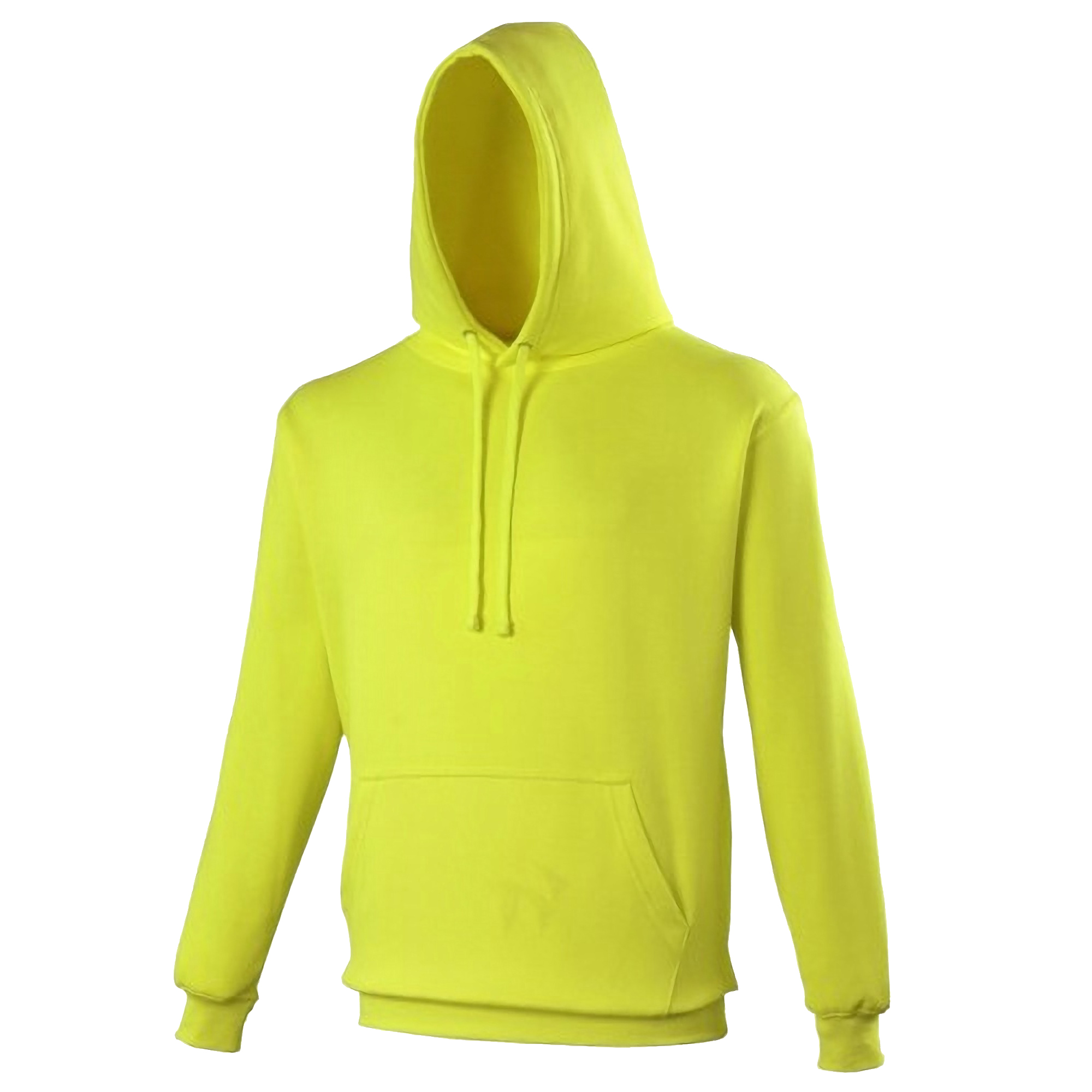 Sweatshirt Com Capuz Awdis - amarillo-fluor - 
