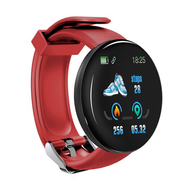 Smartwatch Oem D18 - rojo - 