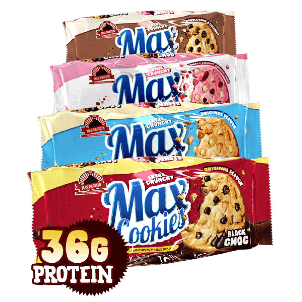 Max Protein Cookies 4 Ud Chocolate Negro
