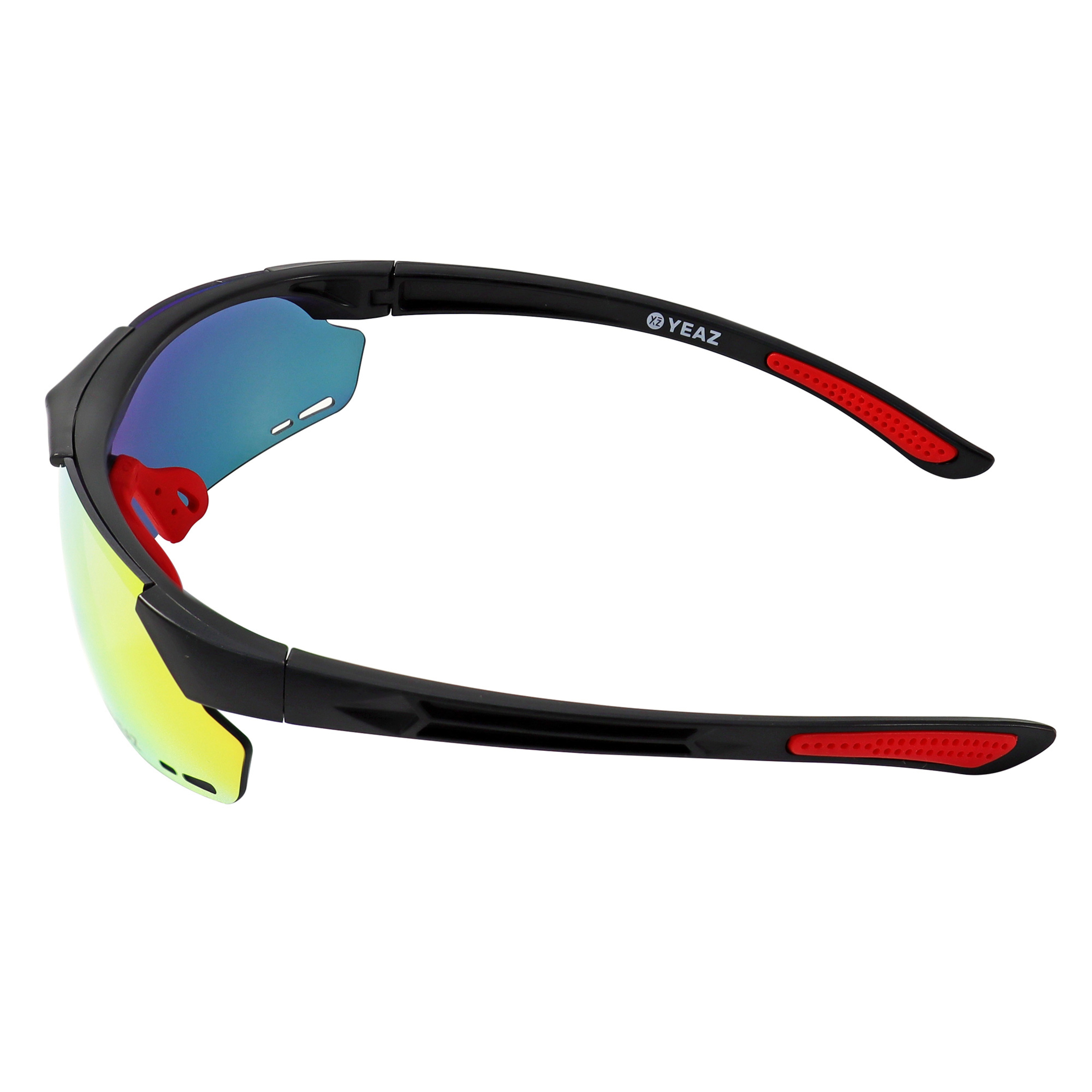 Set óculos De Sol Desportivos Matt Black / Full Revo Red Yeaz Sunup
