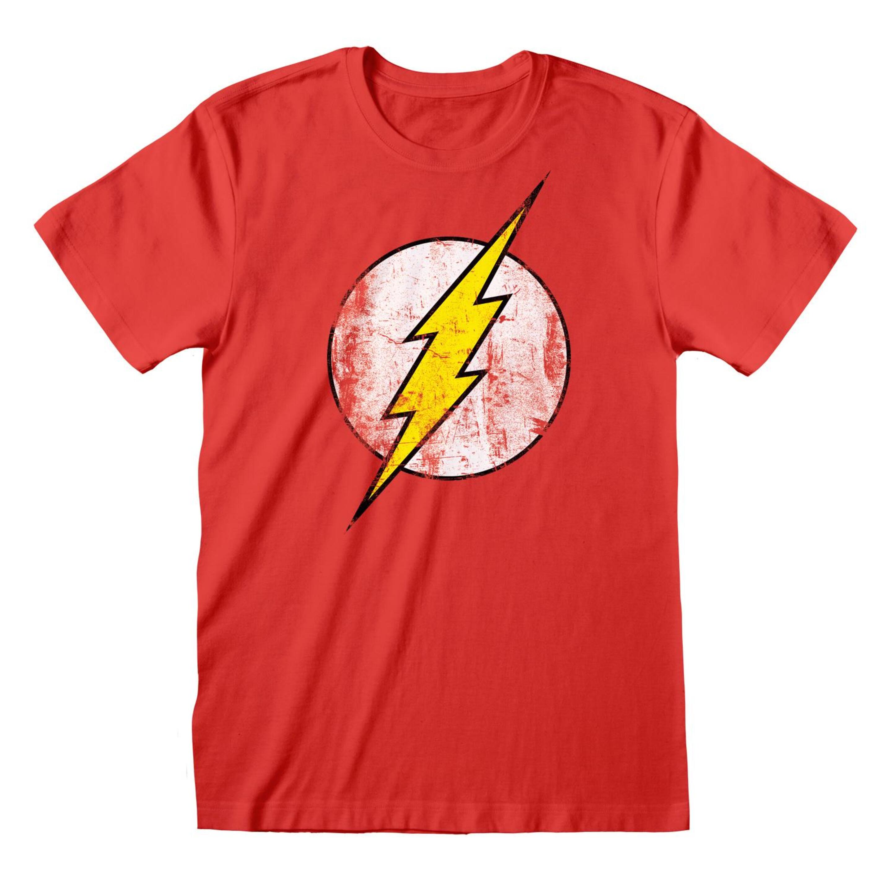 Camiseta Com Logotipo De Homens Angustiados The Flash