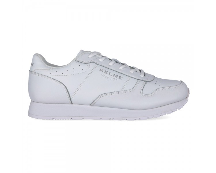 Zapatillas De Niño Kelme Victory Kids Cordones Blanco