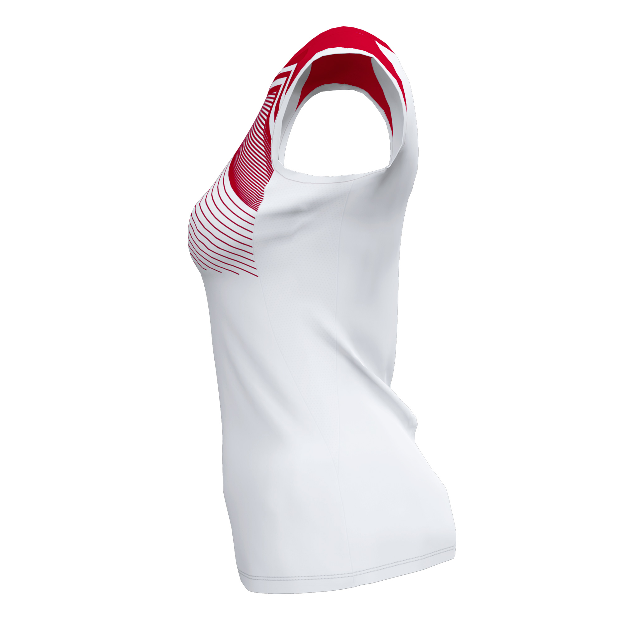 Camiseta Sin Mangas Joma Supernova Ii Blanco Rojo