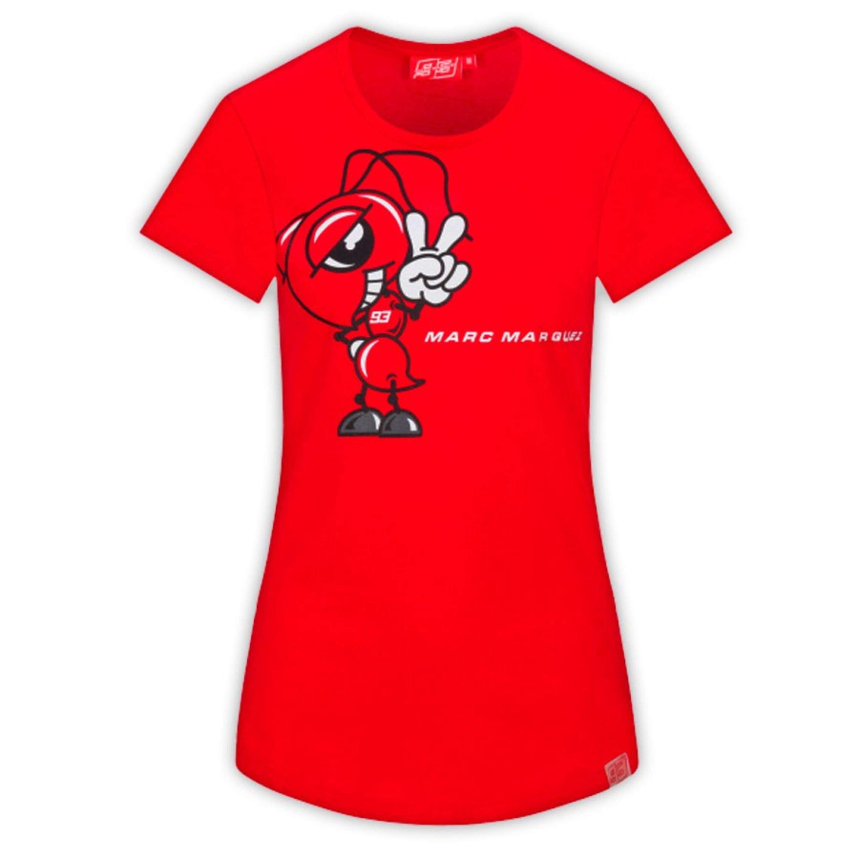 Camiseta Mujer Marc Márquez 93 Hormiga - rojo - 