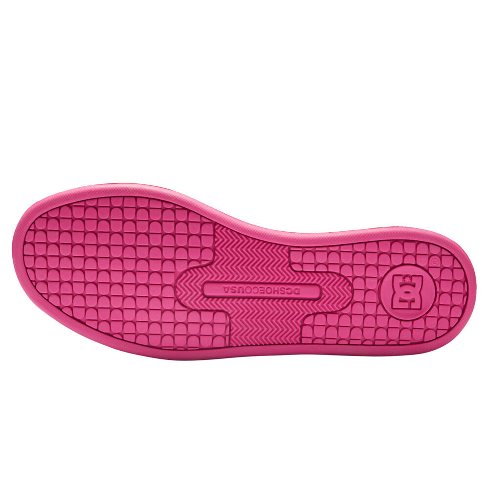 Zapatillas Dc Shoes Court Graffik 300678 Black/white/crazy Pink (Bw1)