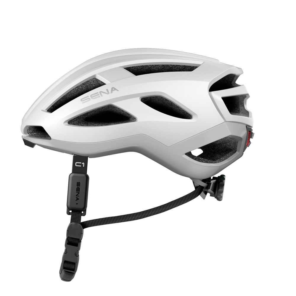 Casco Ciclismo Sena C1 Bluetooth - blanco - 
