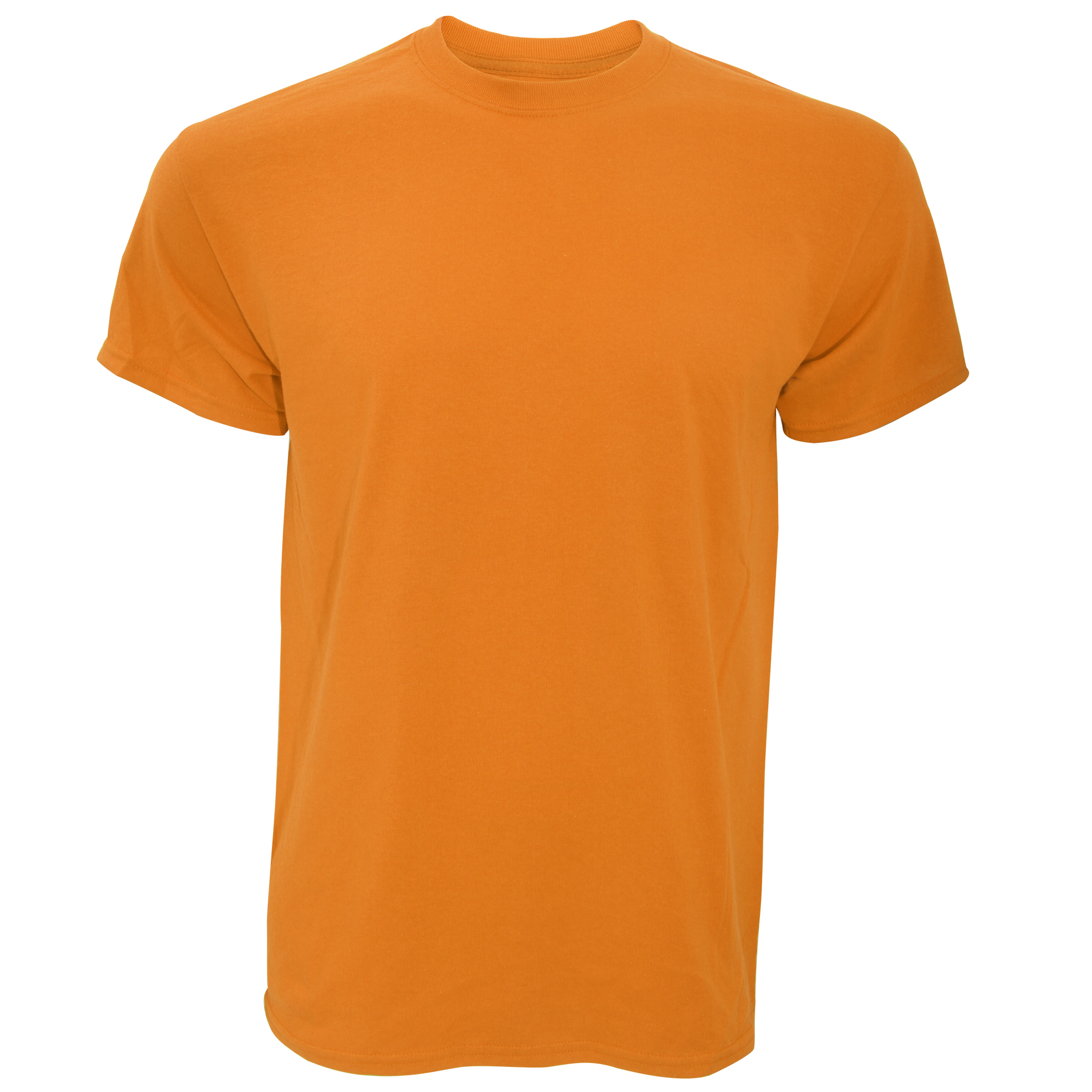 Camiseta De Manga Corta Gildan - naranja - 