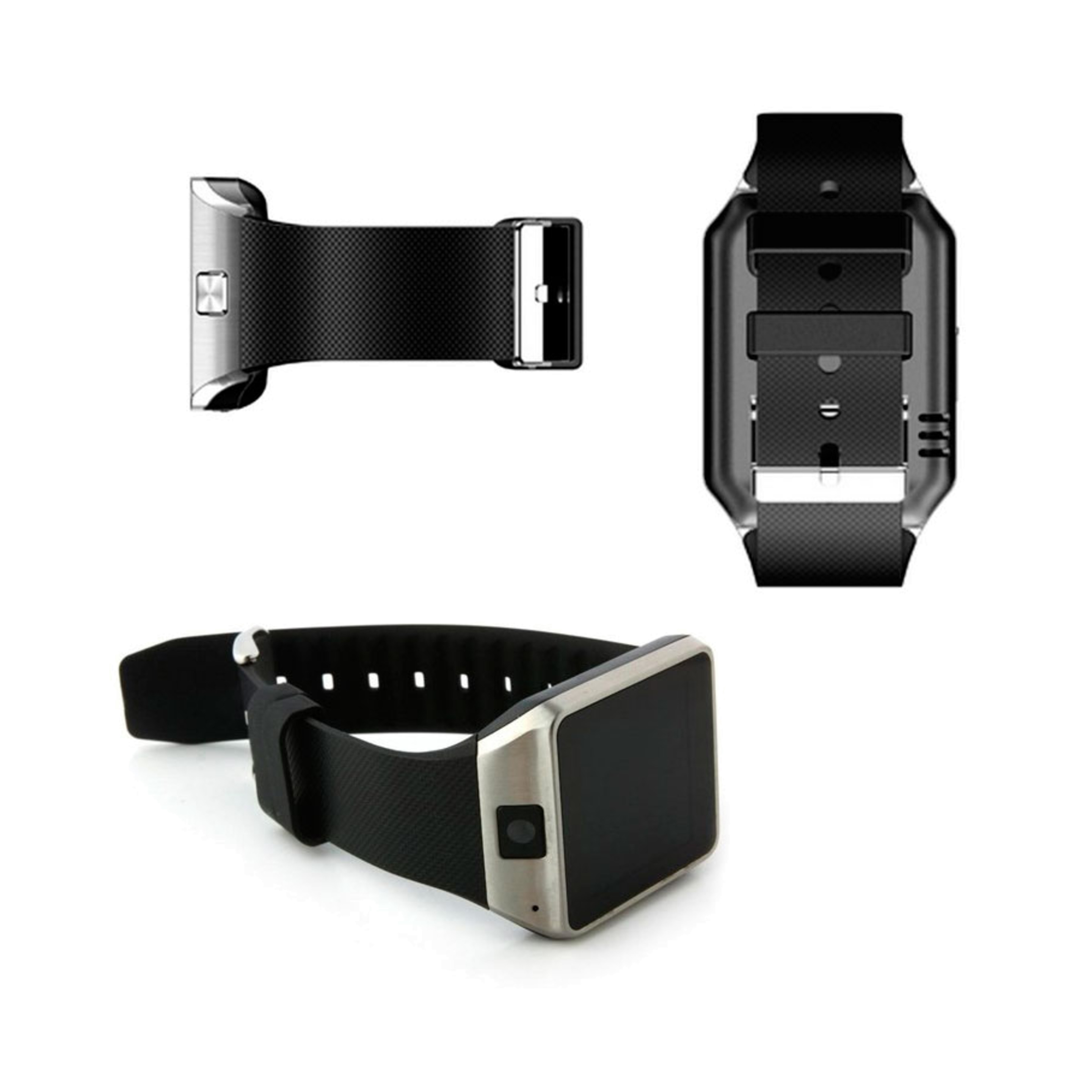 Smartwatch Dz09 Sim Y Sd Plata