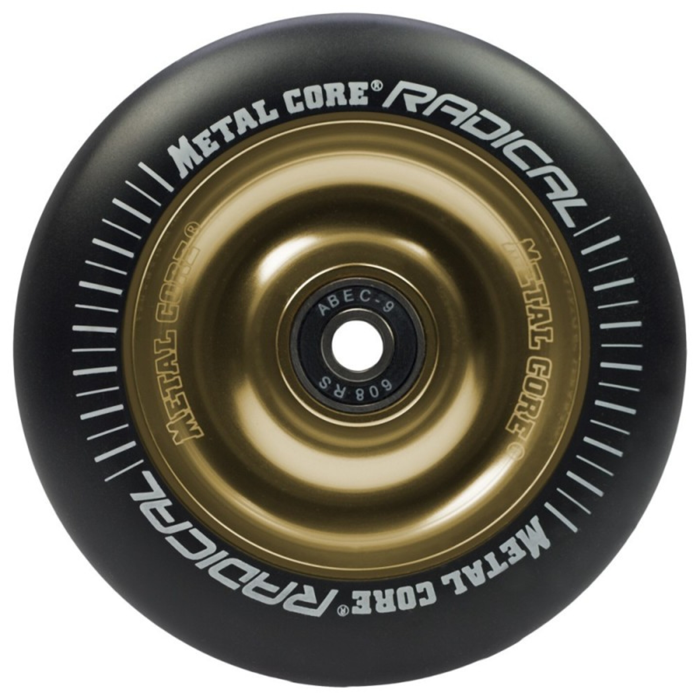 Ruedas Metal Core Radical Ref. Radical 100 Mm - dorado - 