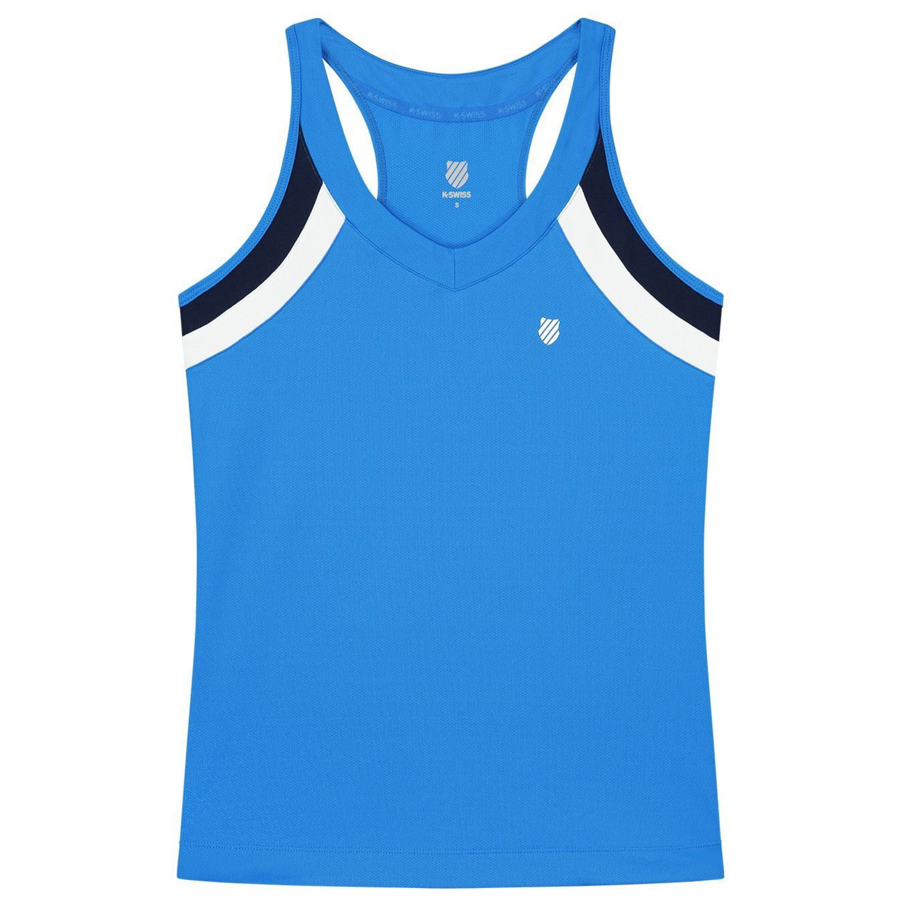 Camiseta De Tenis Y Pádel K-swiss Tirantes Core Team - azul - 