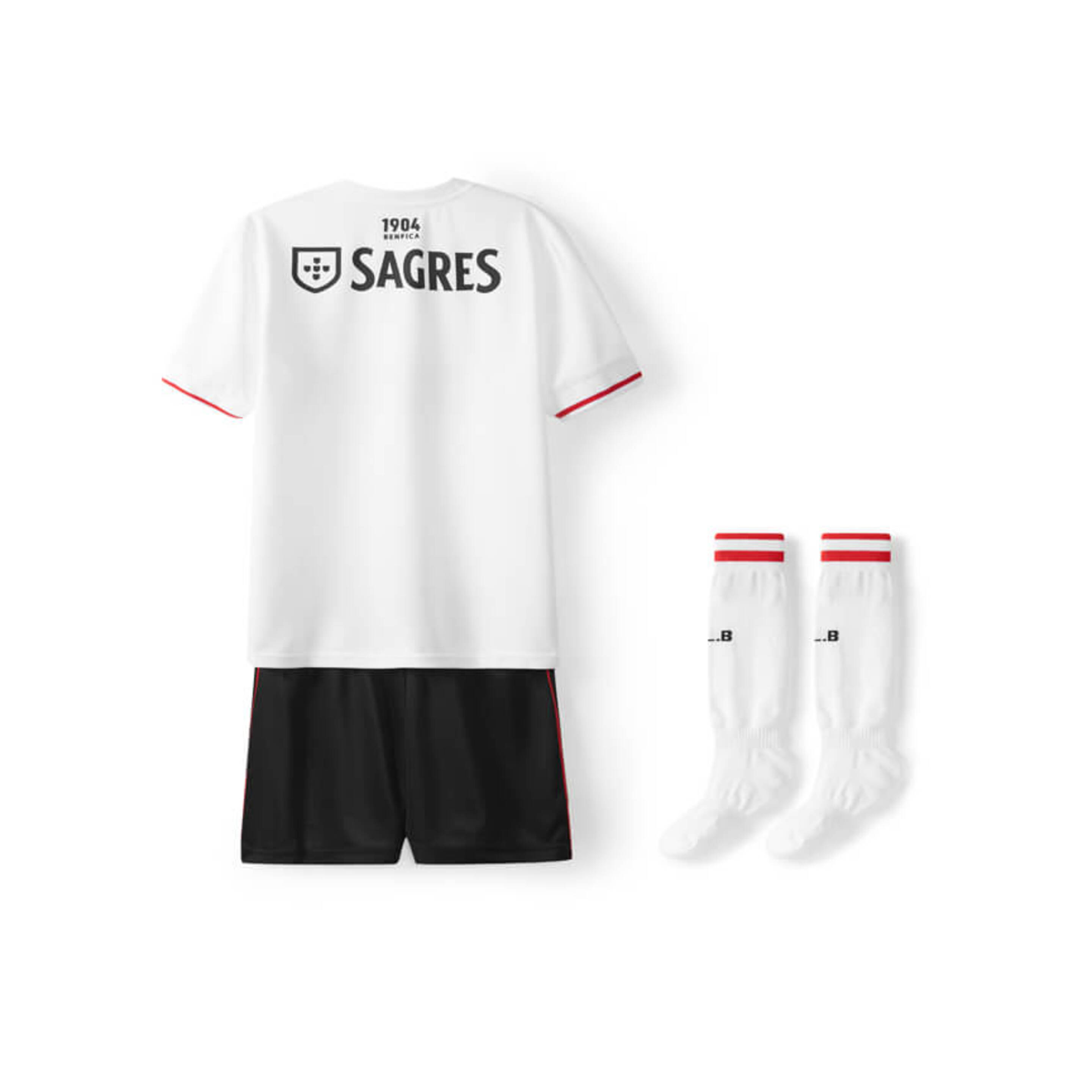 Réplica Mini Kit 2º Equipación Benfica 2021 2022