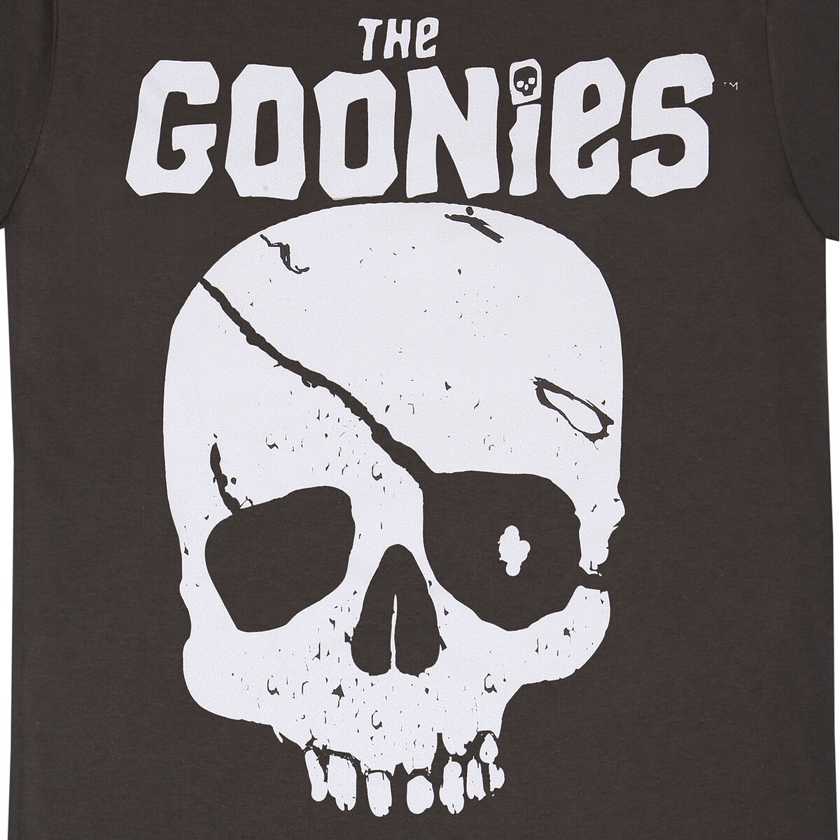 Camisola De Manga Curta The Goonies Skull & Logo