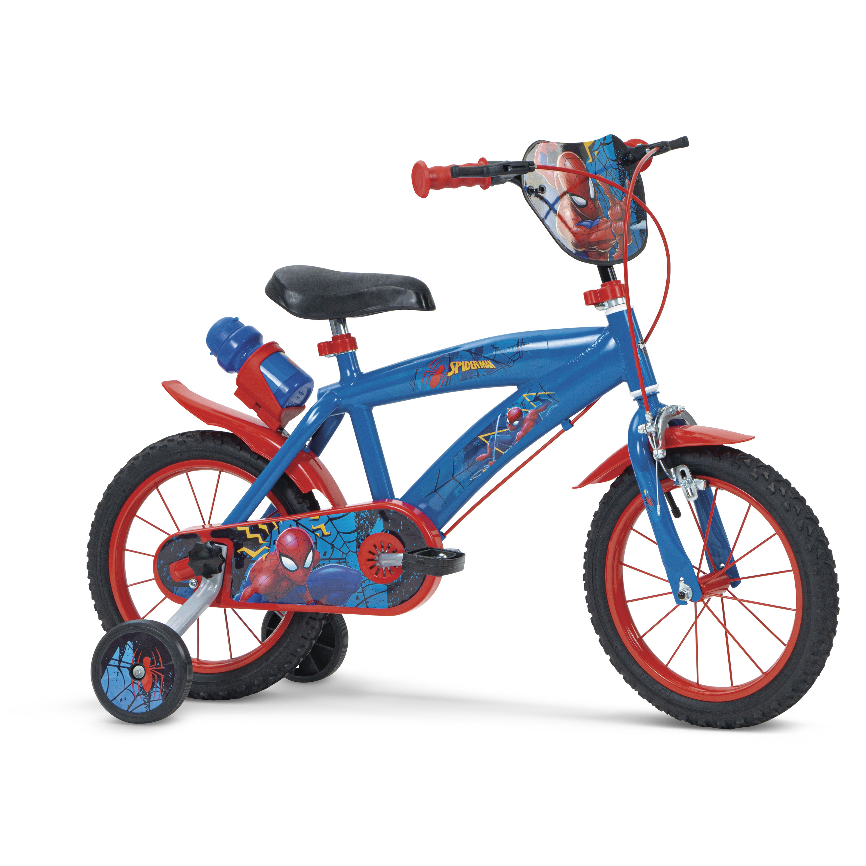 Bicicleta 14" Spider-man Huffy Marvel - azul - 