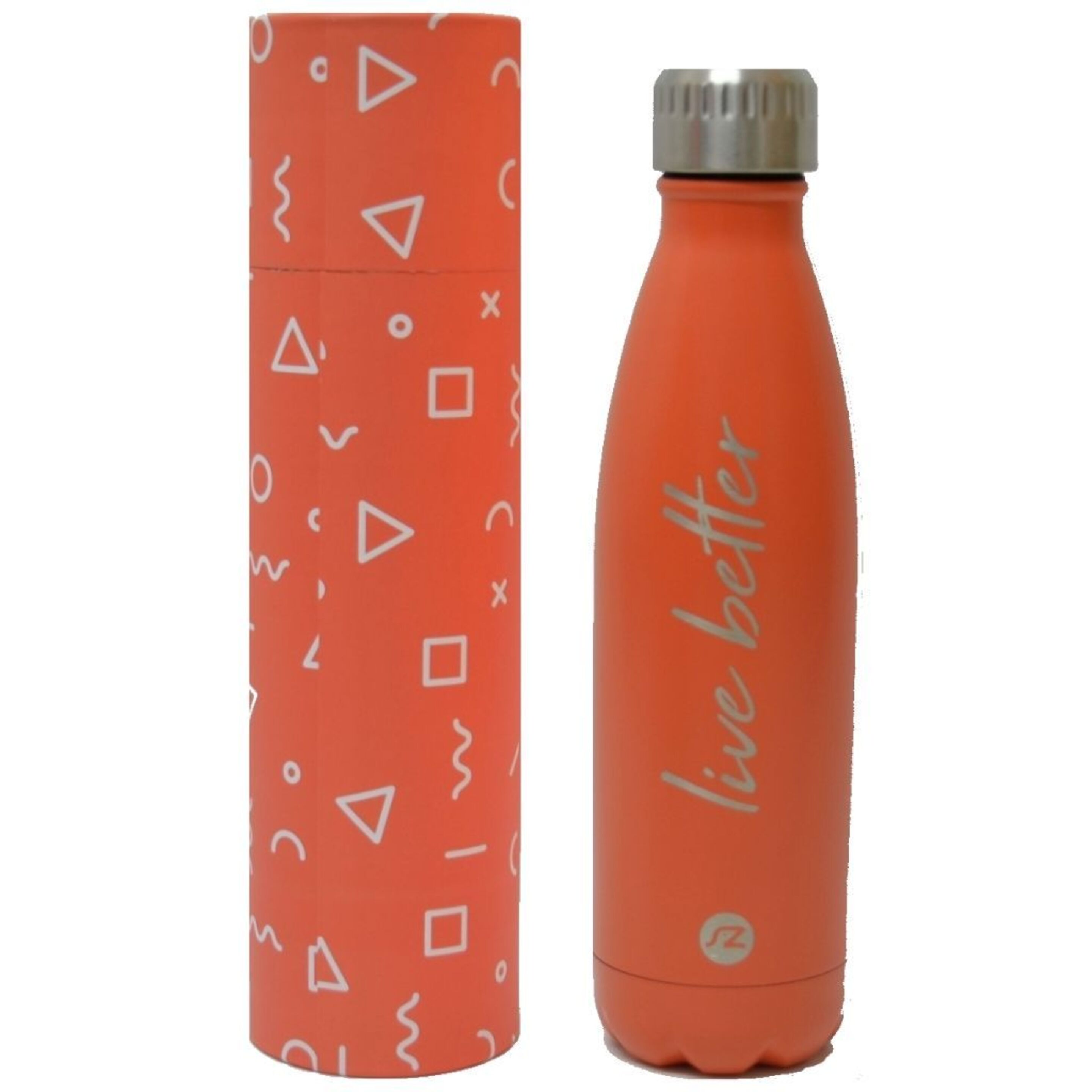 Pack Botellas 500 Ml. Color Coral - Verde