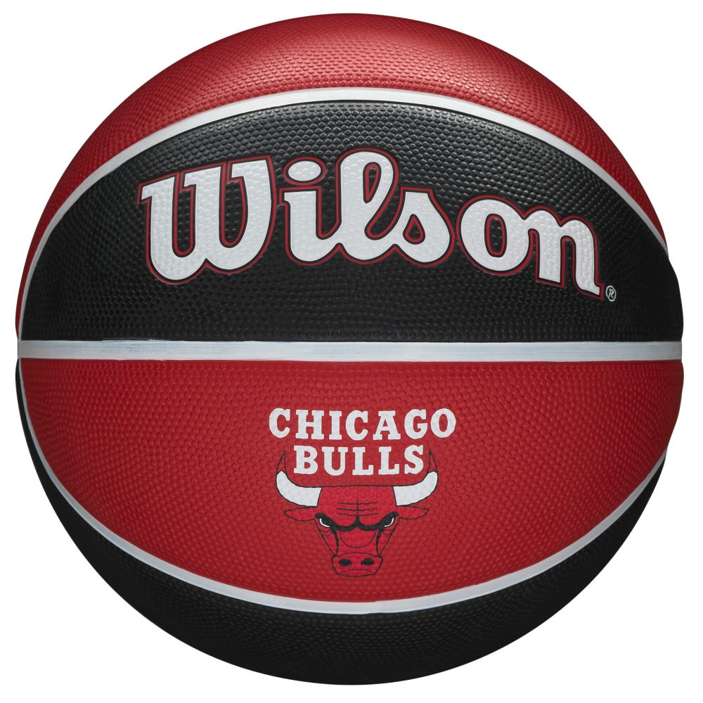 Balón De Baloncesto Wilson Nba Team Tribute - Chicago Bulls - rojo - 