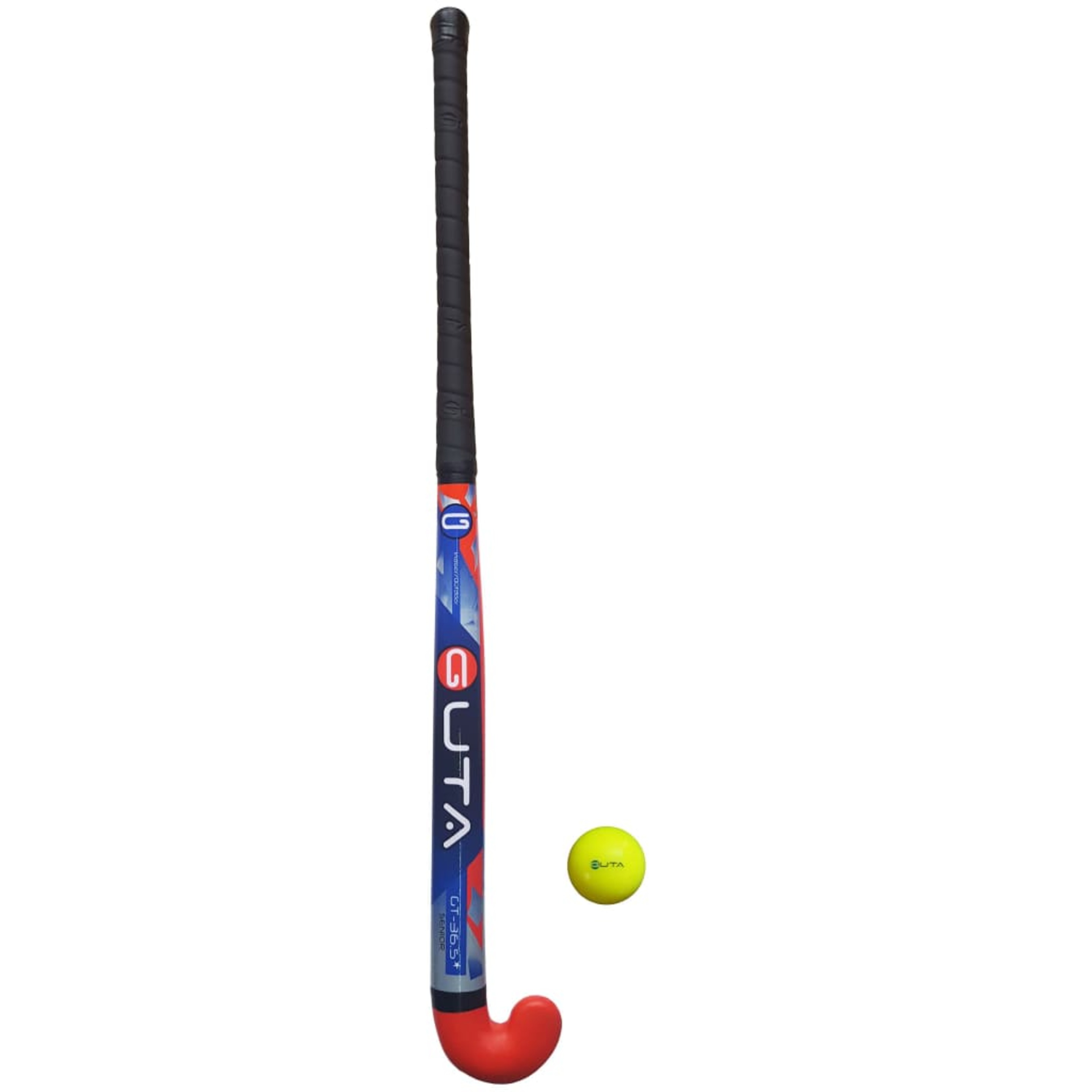 431061 Guta Street Hockeystick 36" & Ball Red