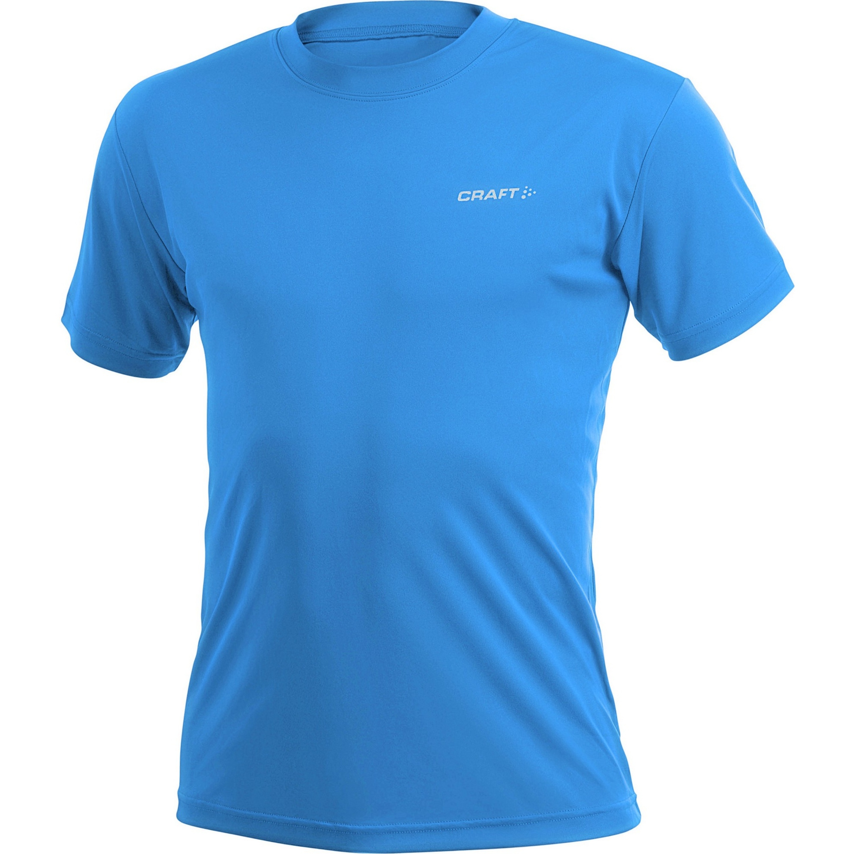 Camiseta Esportiva De Umidade Leve Mens Prime Craft (Azul Sueco)