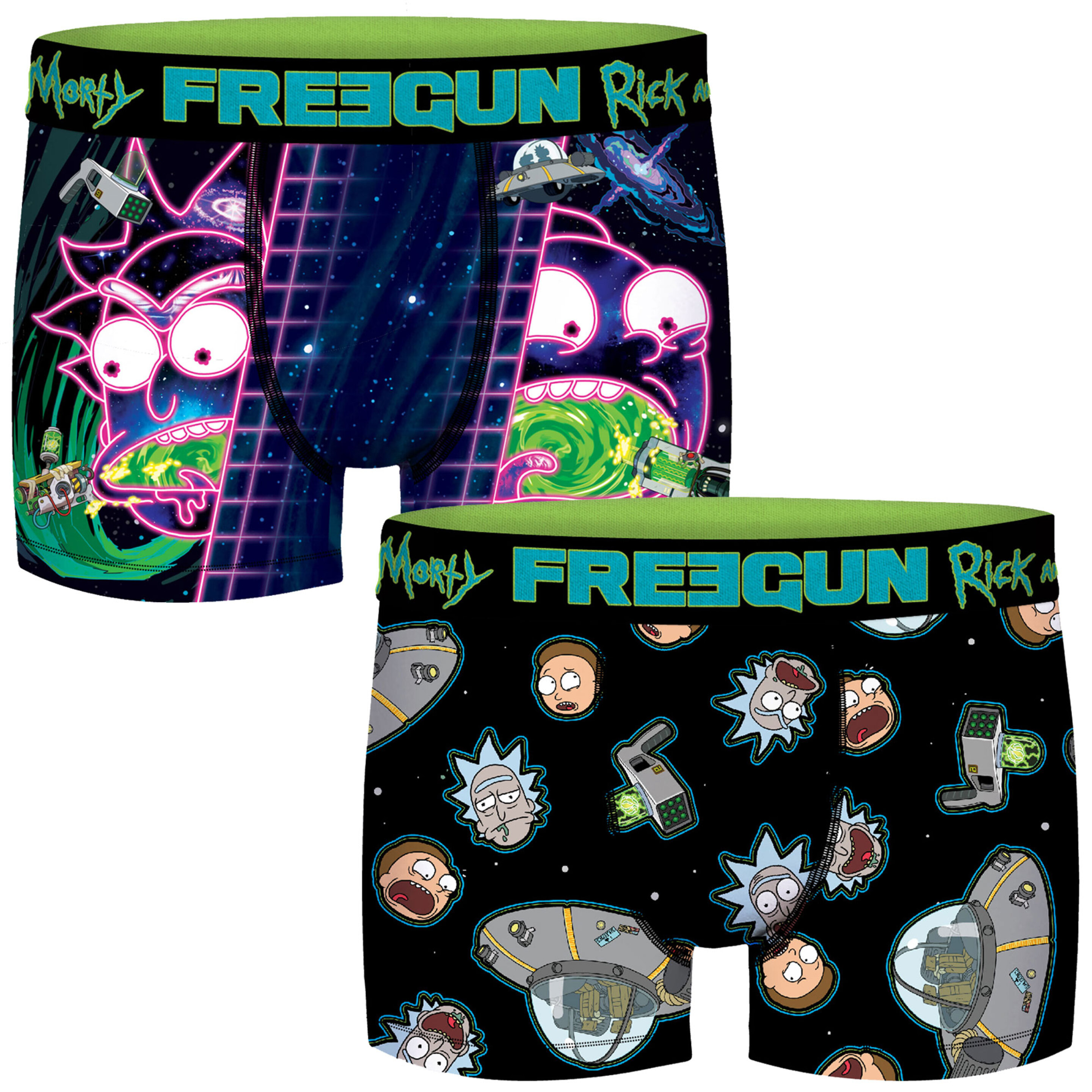 Pack 2 Calzoncillos Freegun Rick And Morty - multicolor - 