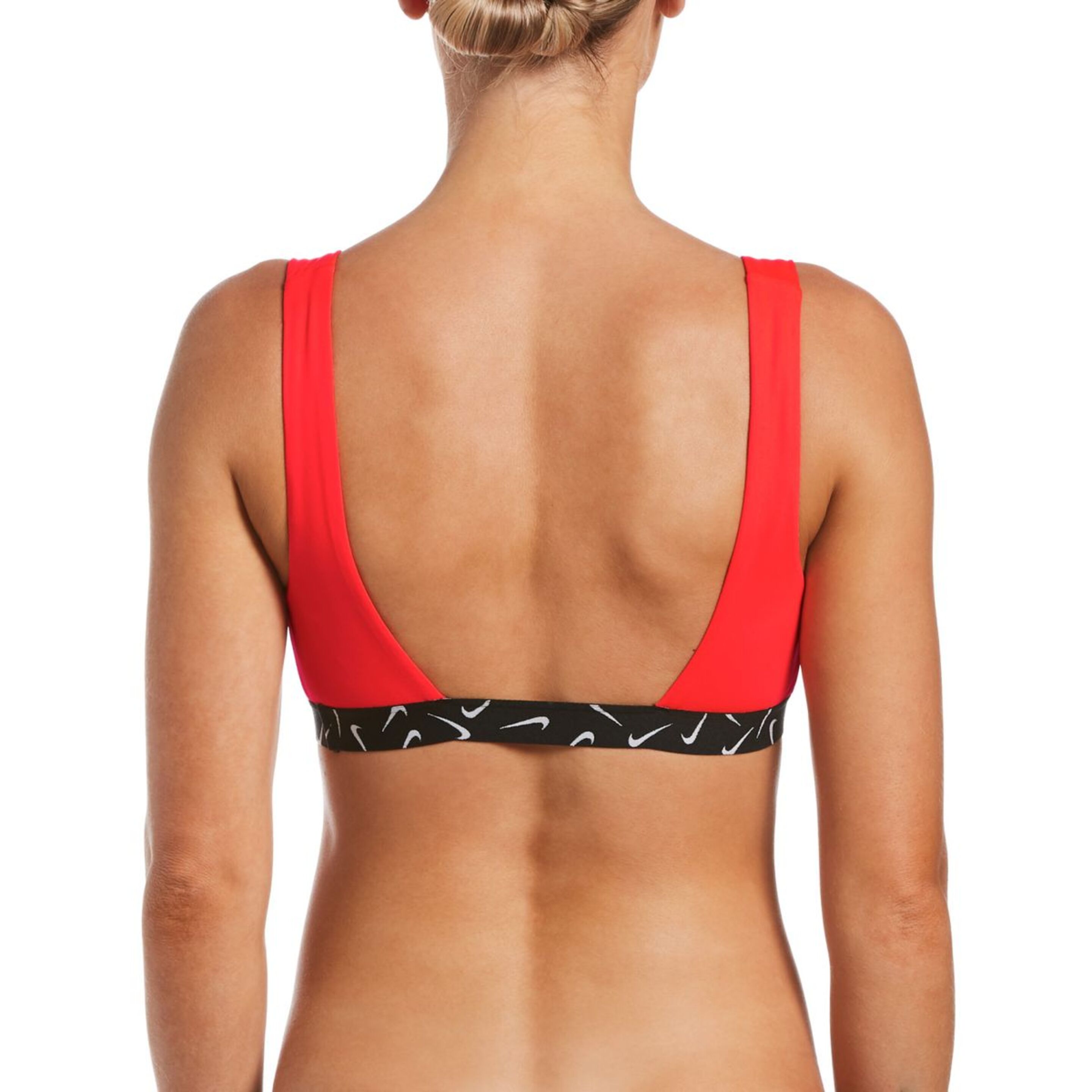 Top Bikini Lifestyle De Mujer Logo Tape Scoop Neck Nike