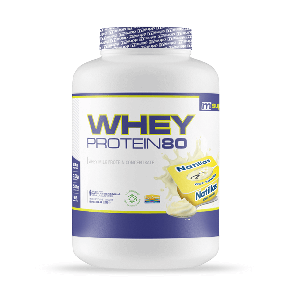 Whey Protein80 - 2 Kg De Mm Supplements Sabor Natillas De Vainilla -  - 