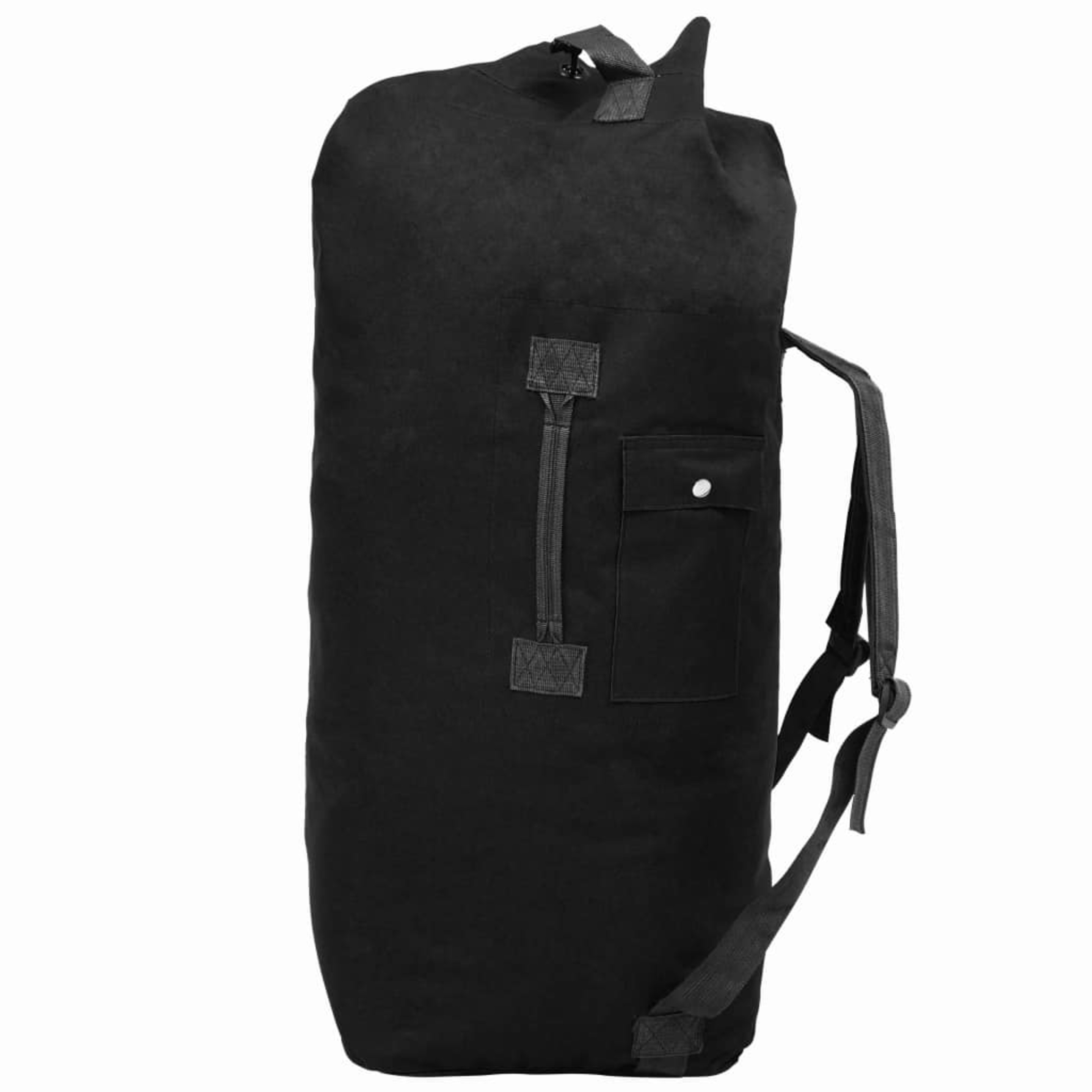 Vidaxl Bolso De Lona Estilo Militar 85 L