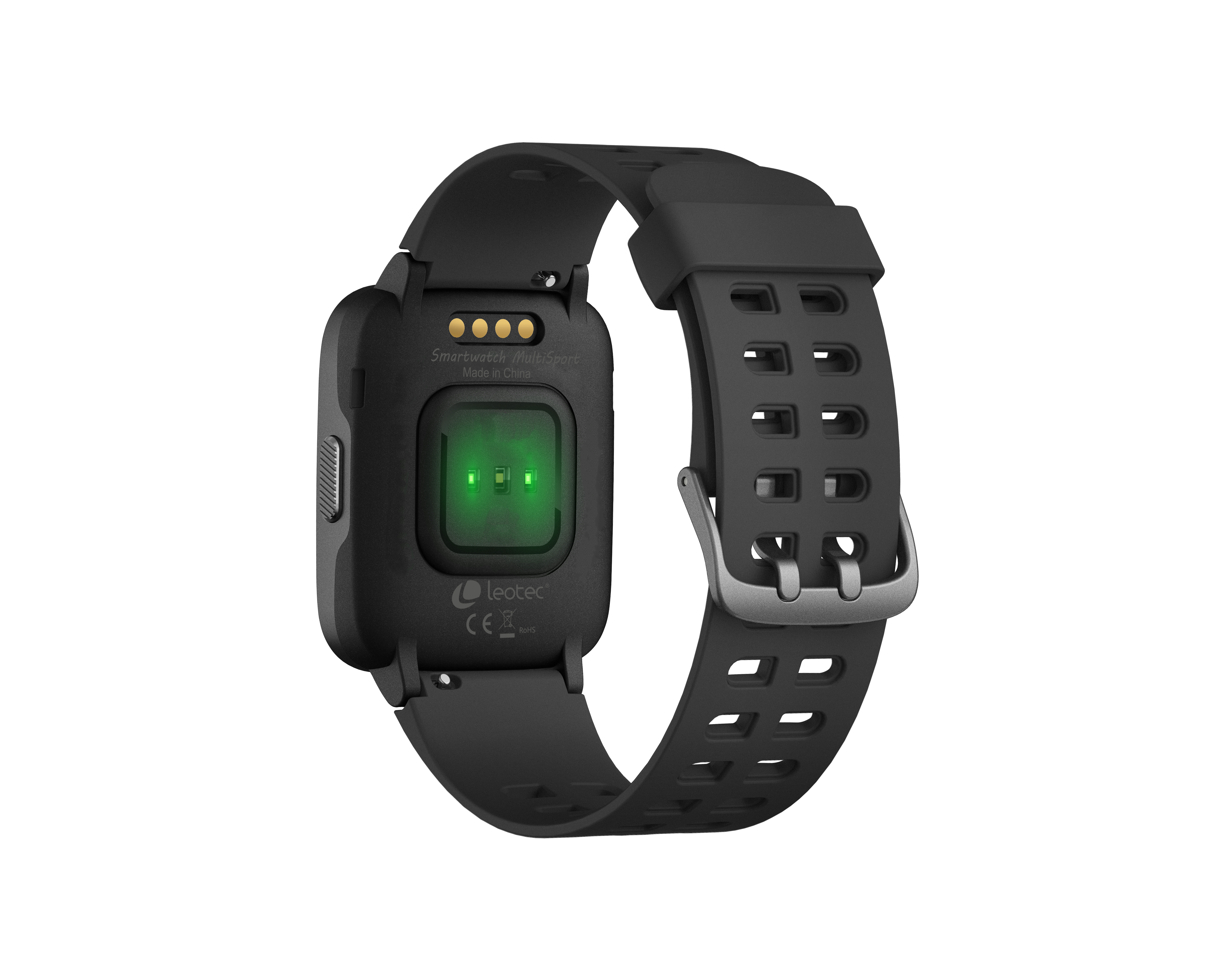 Leotec Smartwatch Multisport Worldfit Negro