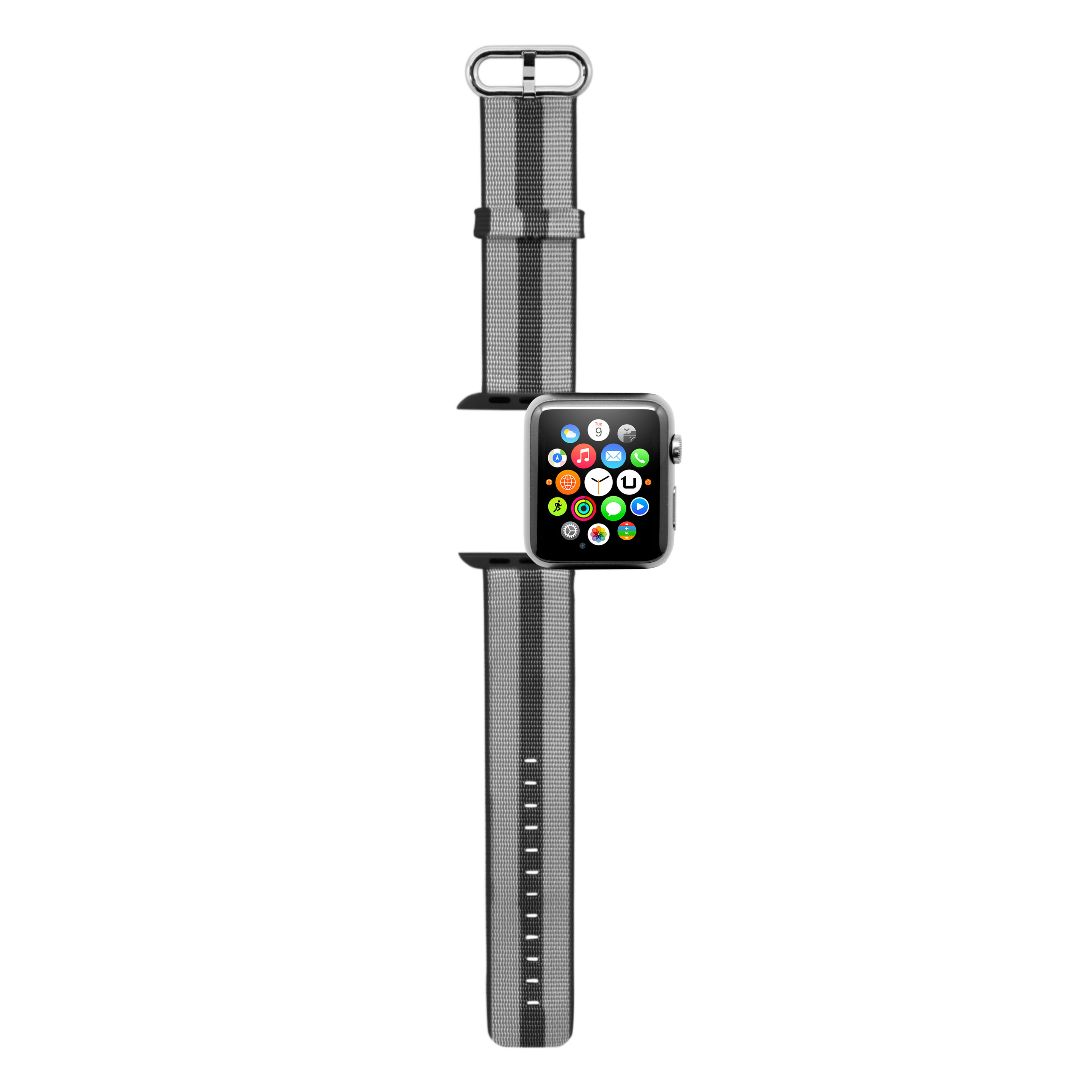 Correa Nylon Para Apple Watch 42/44mm - gris  MKP