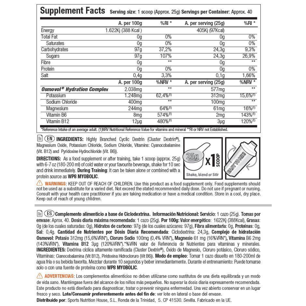 Cluster Dextrin 1 Kg