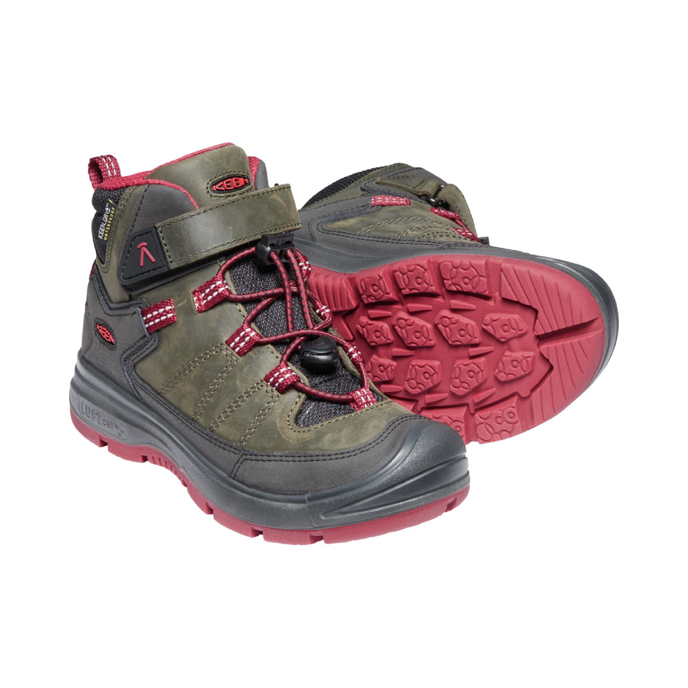 Botas Montaña Niño Redwood Mid Waterproof Keen